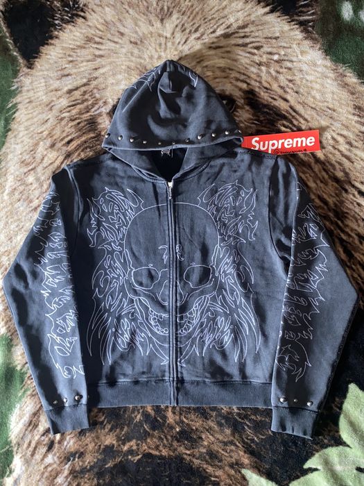 Supreme store tribal hoodie