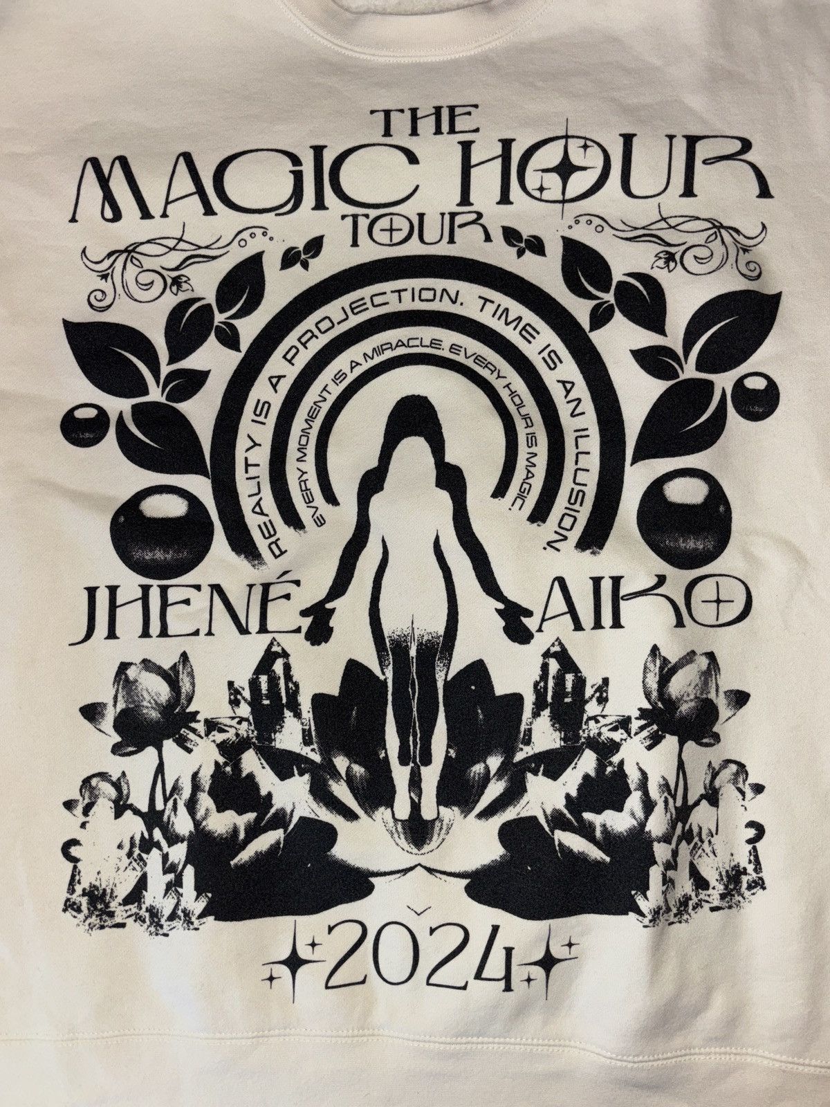 Other Jhené Aiko Magic Hour Tour Crewneck - Large Size US L / EU 52-54 / 3 - 2 Thumbnail