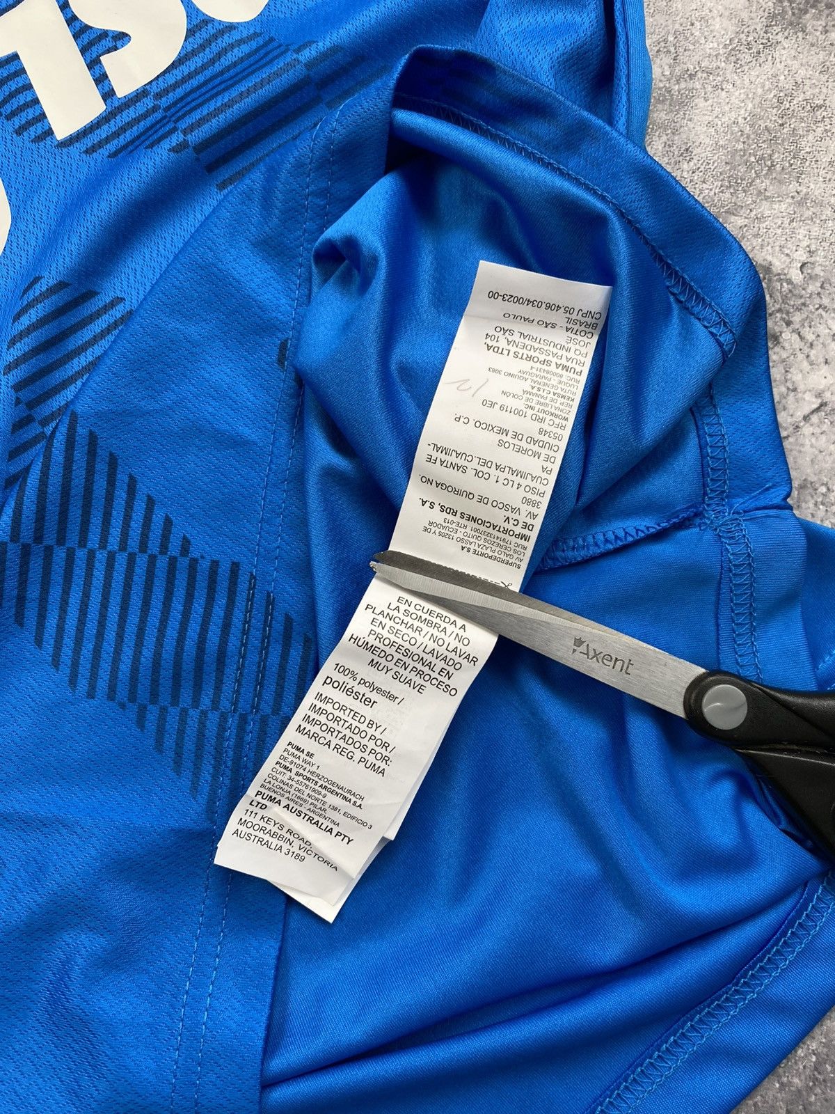 Puma Puma Palmeiras 2022/23 Brazil Blokcore Blue Soccer Jersey Size US L / EU 52-54 / 3 - 10 Thumbnail