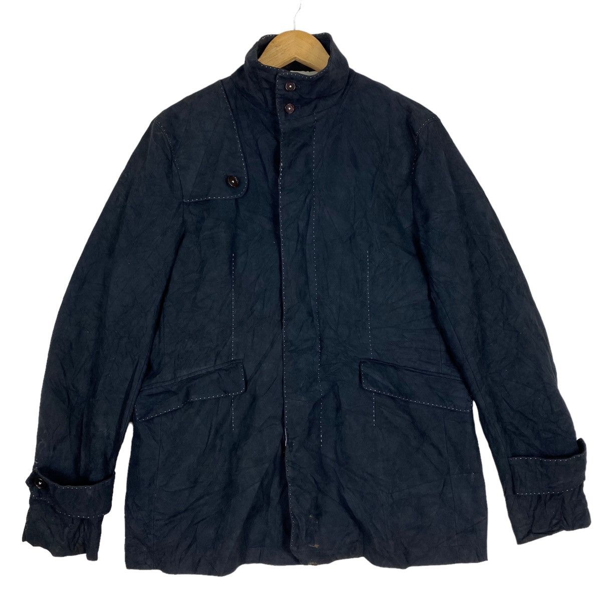 Male & Co Leather Chore Jacket Nice Design