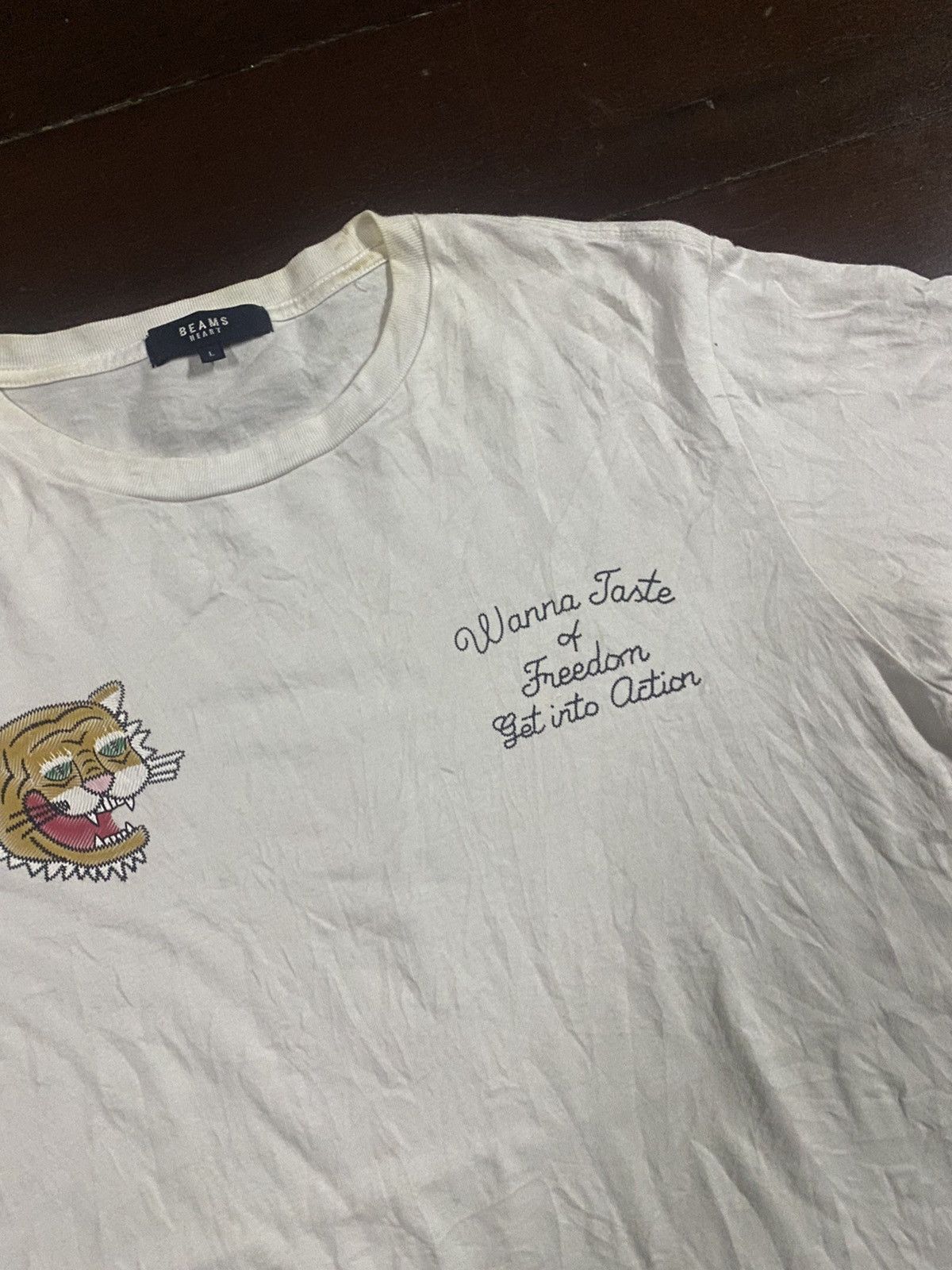 Beams Plus × Blue Blue Japan × HOLLYWOOD RANCH MARKET Rare Beams heart design souvenir history vietnam war Size US L / EU 52-54 / 3 - 9 Thumbnail