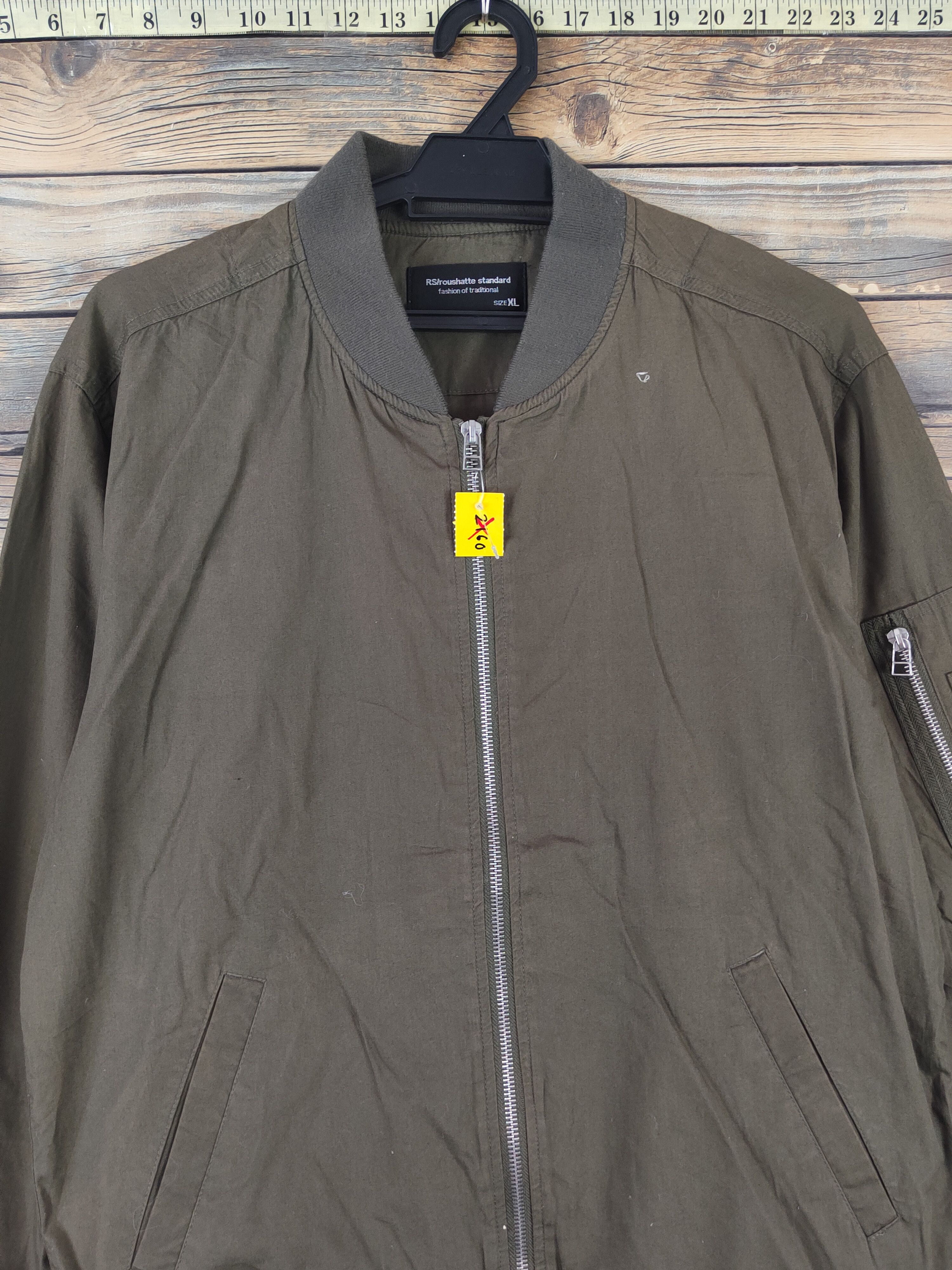 Japanese Brand × Vintage RSIroushatte Standard Olive Jackets #W1110 Size US L / EU 52-54 / 3 - 2 Thumbnail