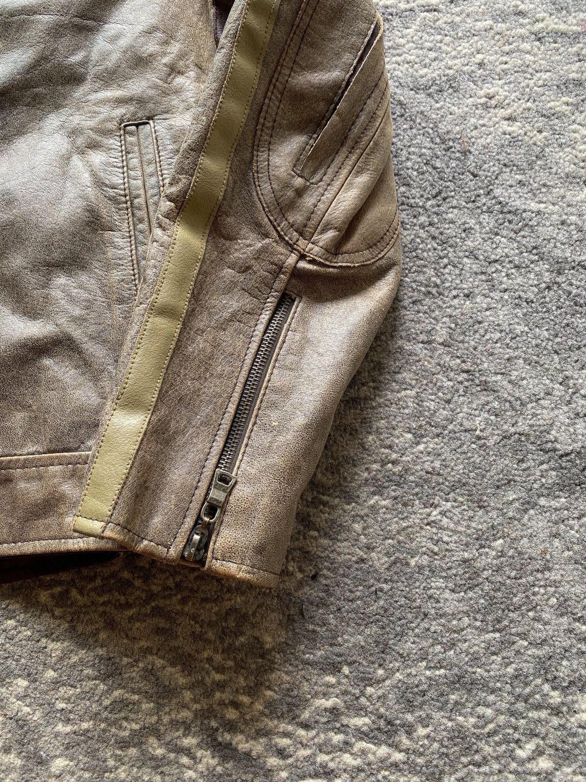 14th Addiction Vtg Sizma london Bikers Leather Jacket Size US L / EU 52-54 / 3 - 9 Thumbnail