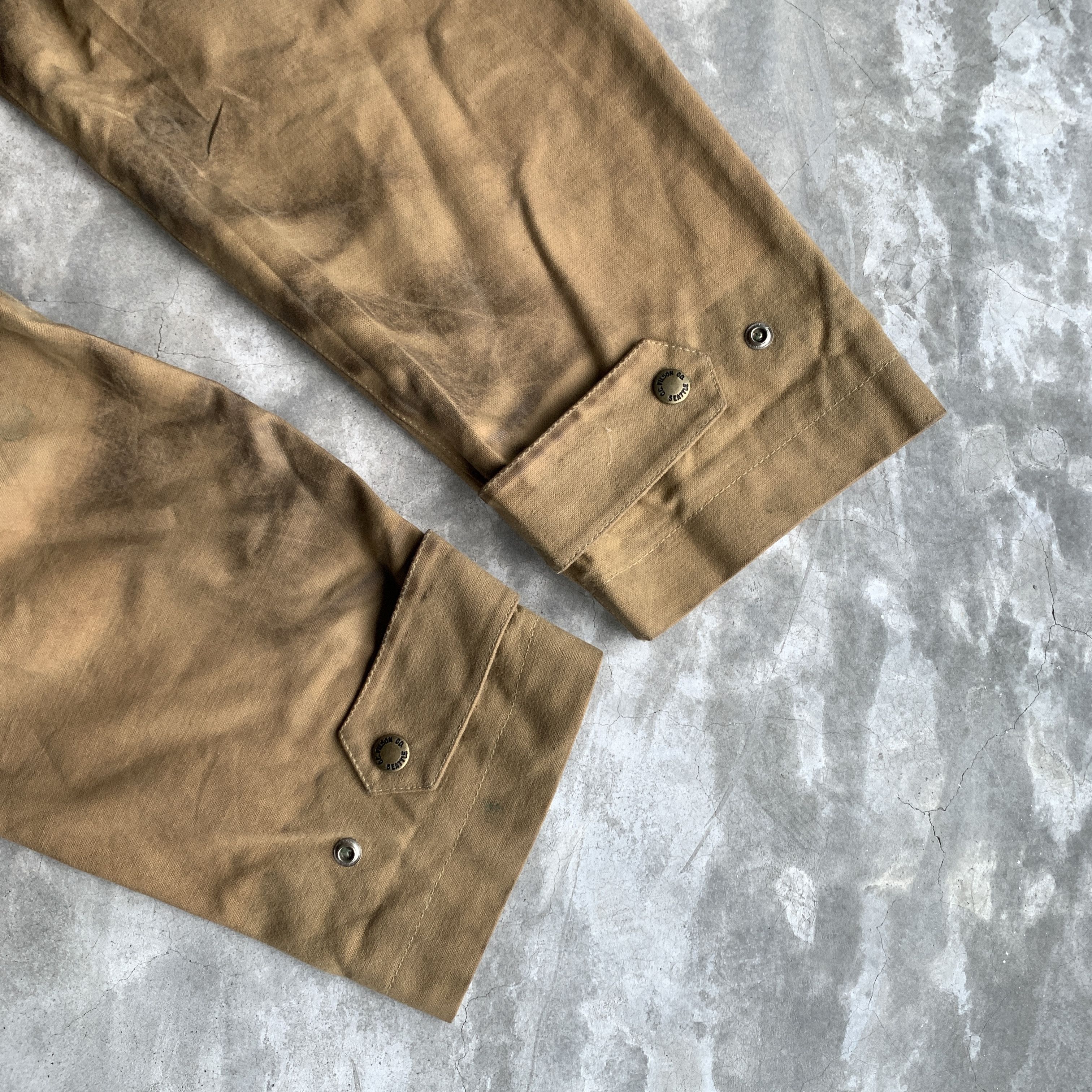Filson × Vintage Filson Tin Cloth Linen Hunter Jacket Size US L / EU 52-54 / 3 - 5 Thumbnail