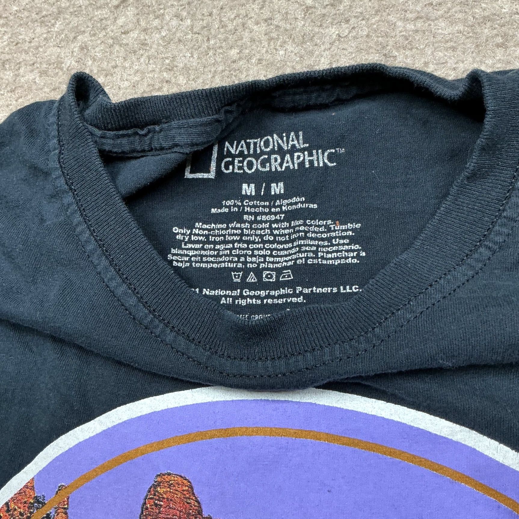 Vintage National Geographic Women's Shirt Size M Black Wonders Of Arizona C Life Tee Size M / US 6-8 / IT 42-44 - 5 Thumbnail