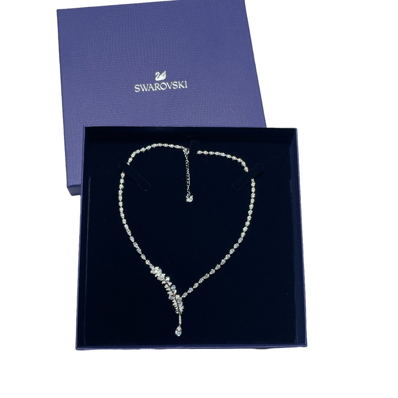 Swarovski Swarovski Nice Necklace White Rhodium Plated New Size ONE SIZE - 1 Thumbnail