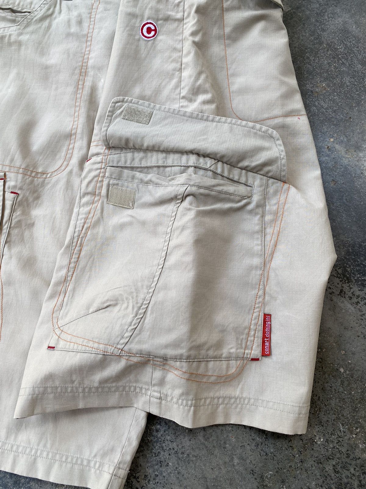 Vintage Vintage 90s Conart Dope Shit Hip Hop Cargo Short Pants Size US 35 - 12 Thumbnail