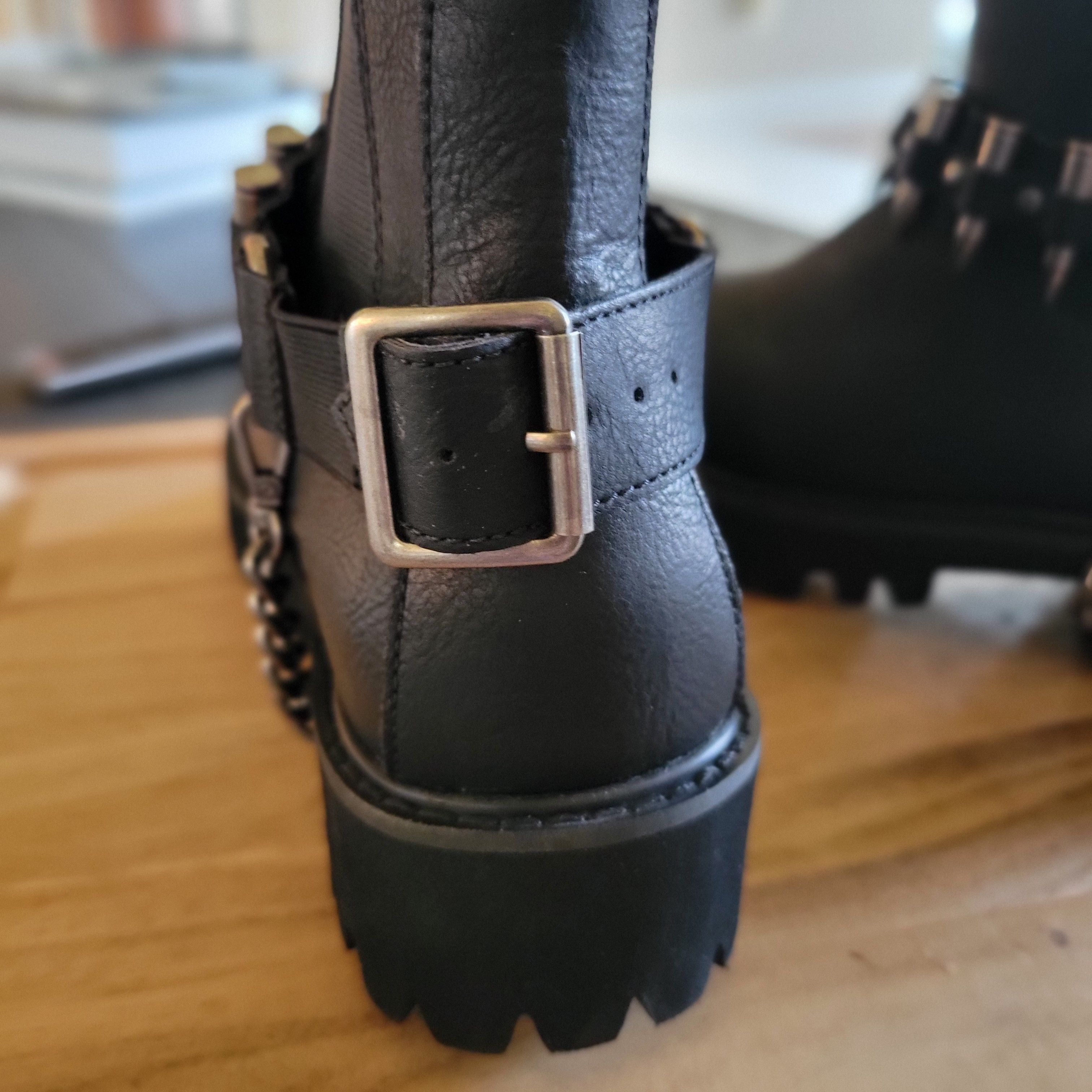 Killstar Killstar Deadman's Black Faux Leather Boot SZ-6 Size US 6 / IT 36 - 5 Thumbnail