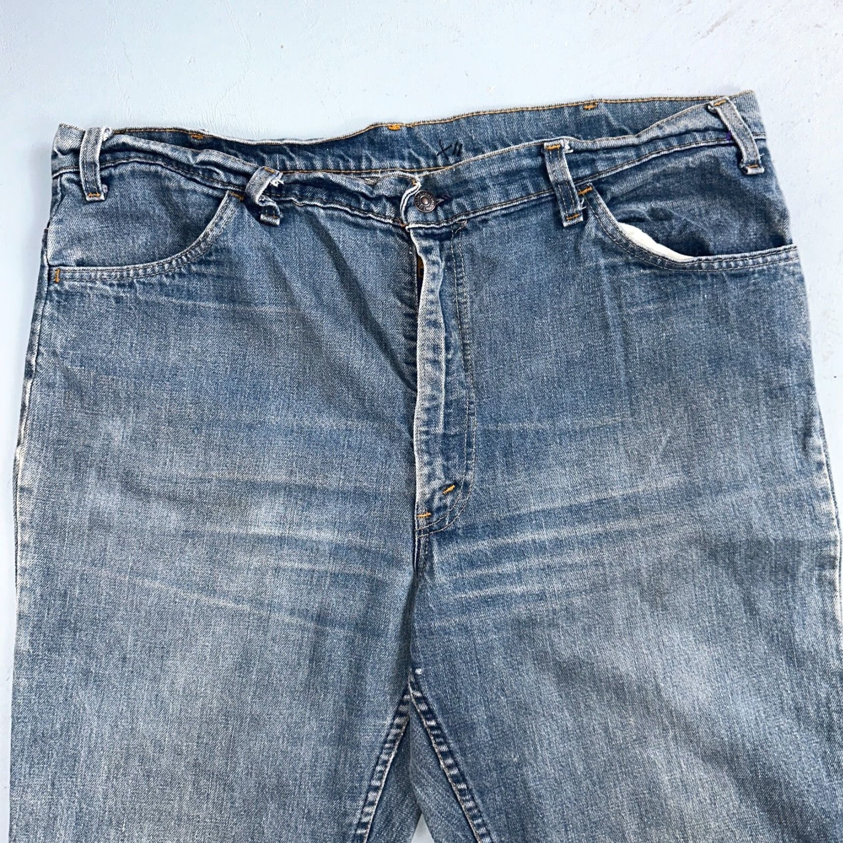 Levi's VINTAGE Levi's 646 Jeans Bootcut Men 40x30 Blue Denim USA 70s 500 Series Slim Classic Mid Rise Retro 40 Mens Size US 40 / EU 56 - 2 Thumbnail