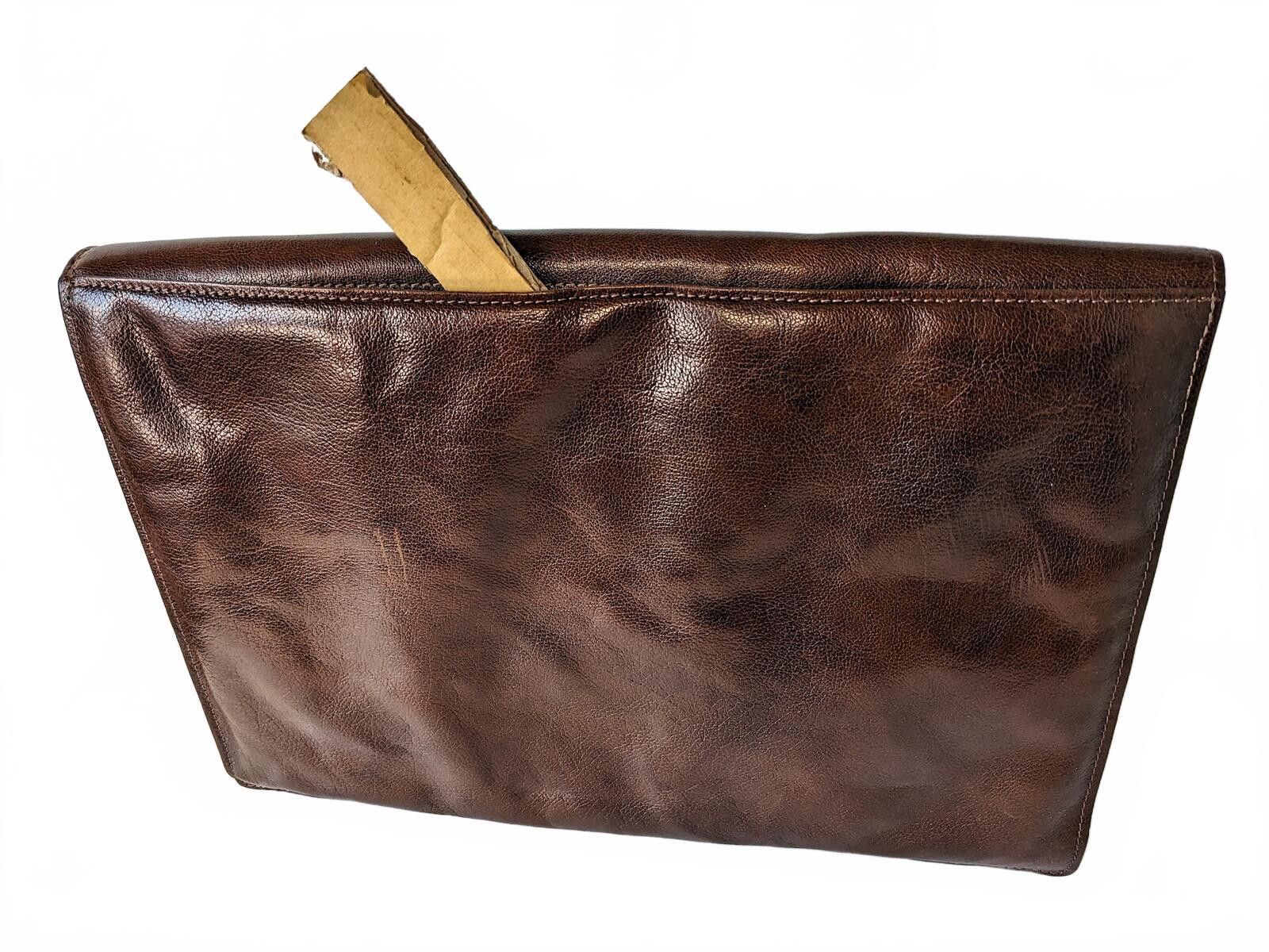 Tilley Tilley Document Case Canada Calf Leather Laptop Portfolio Size ONE SIZE - 4 Thumbnail
