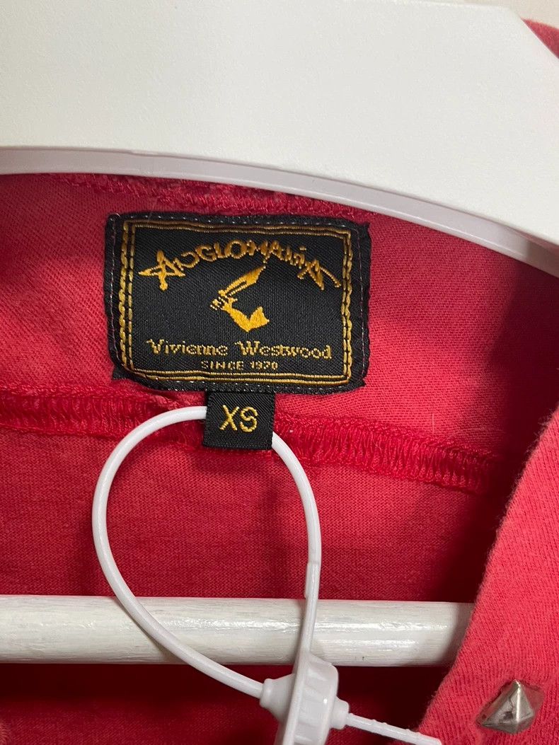 Vivienne Westwood Vivienne Westwood Black Label ‘LET IT ROCK’ Red Studs Asym Size XS / US 0-2 / IT 36-38 - 3 Thumbnail