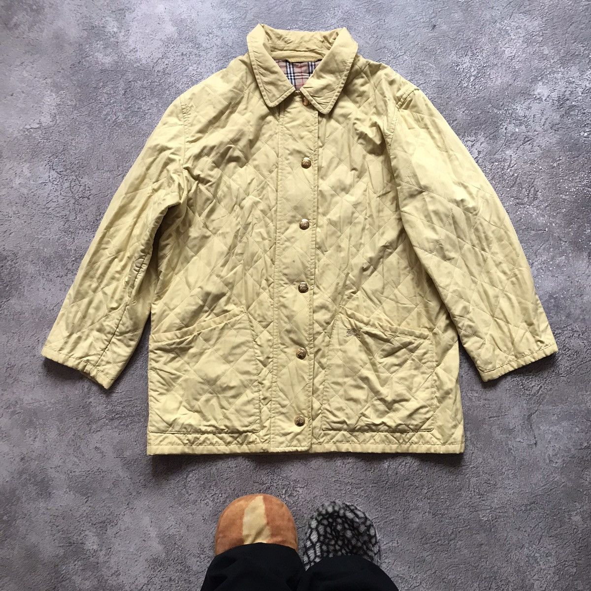 VINTAGE BURBERRYS TRENCH COAT JACKET LUXURY Y2K 90s