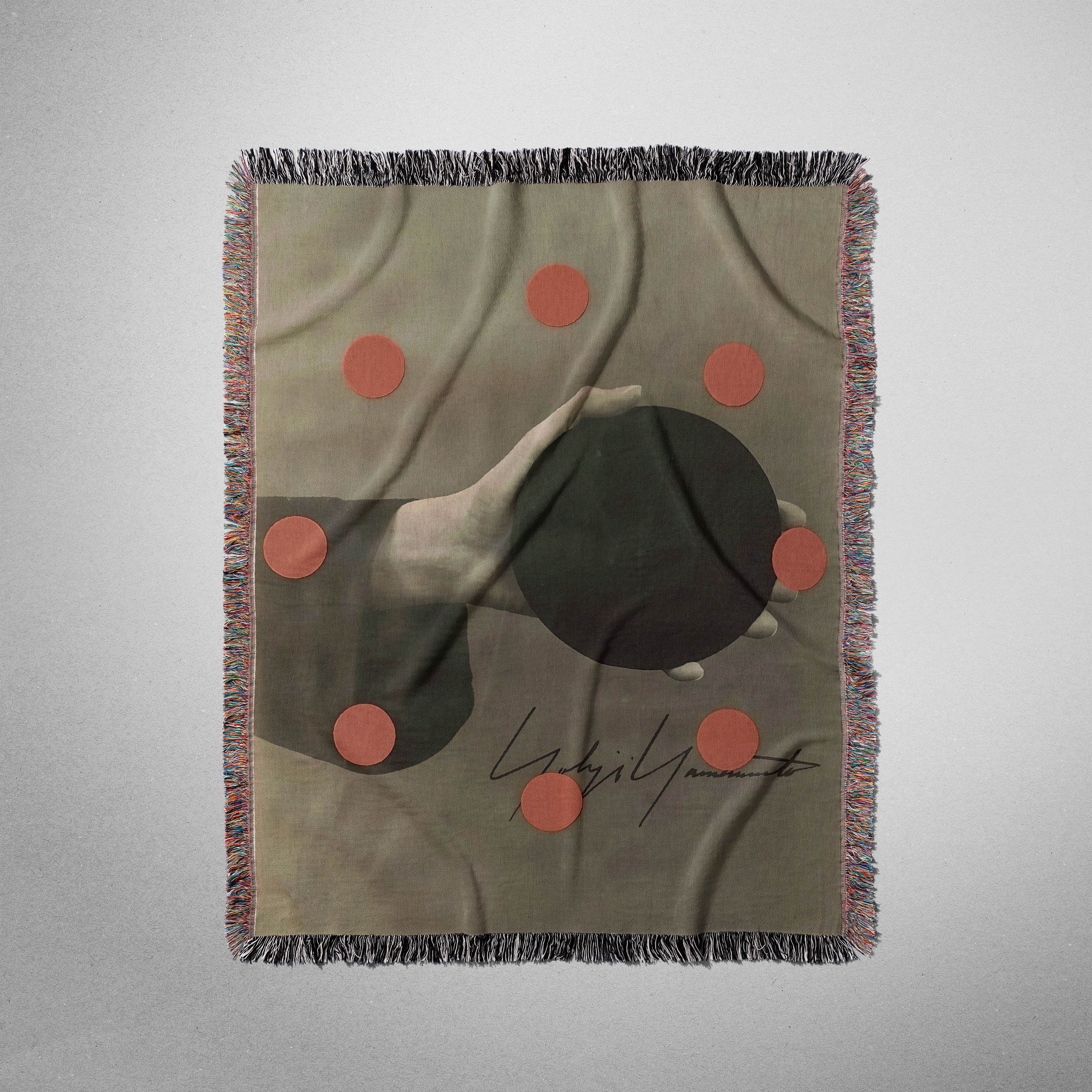Yohji Yamamoto Yohji Yamamoto Blanket Woven Art Poster Fashion Gift Logo Size ONE SIZE - 3 Thumbnail