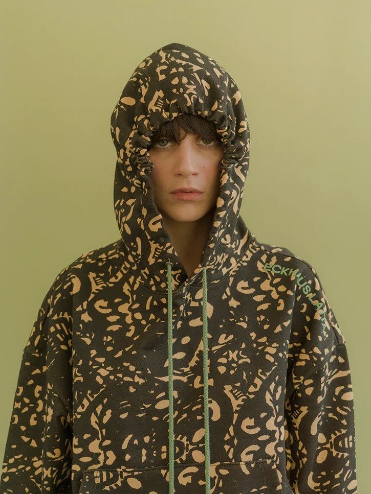 ECKHAUS LATTA Negative Lace Hoodie