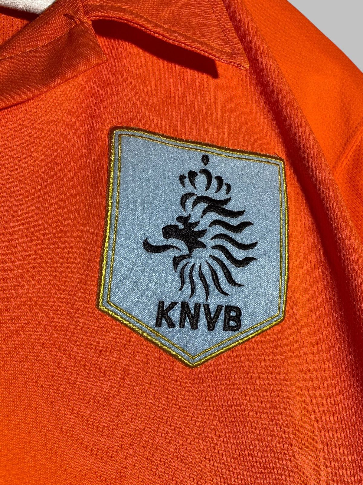 Vintage 00s Netherlands 2006 Nike Home Jersey KNVB Van Basten Era Size US L / EU 52-54 / 3 - 4 Thumbnail