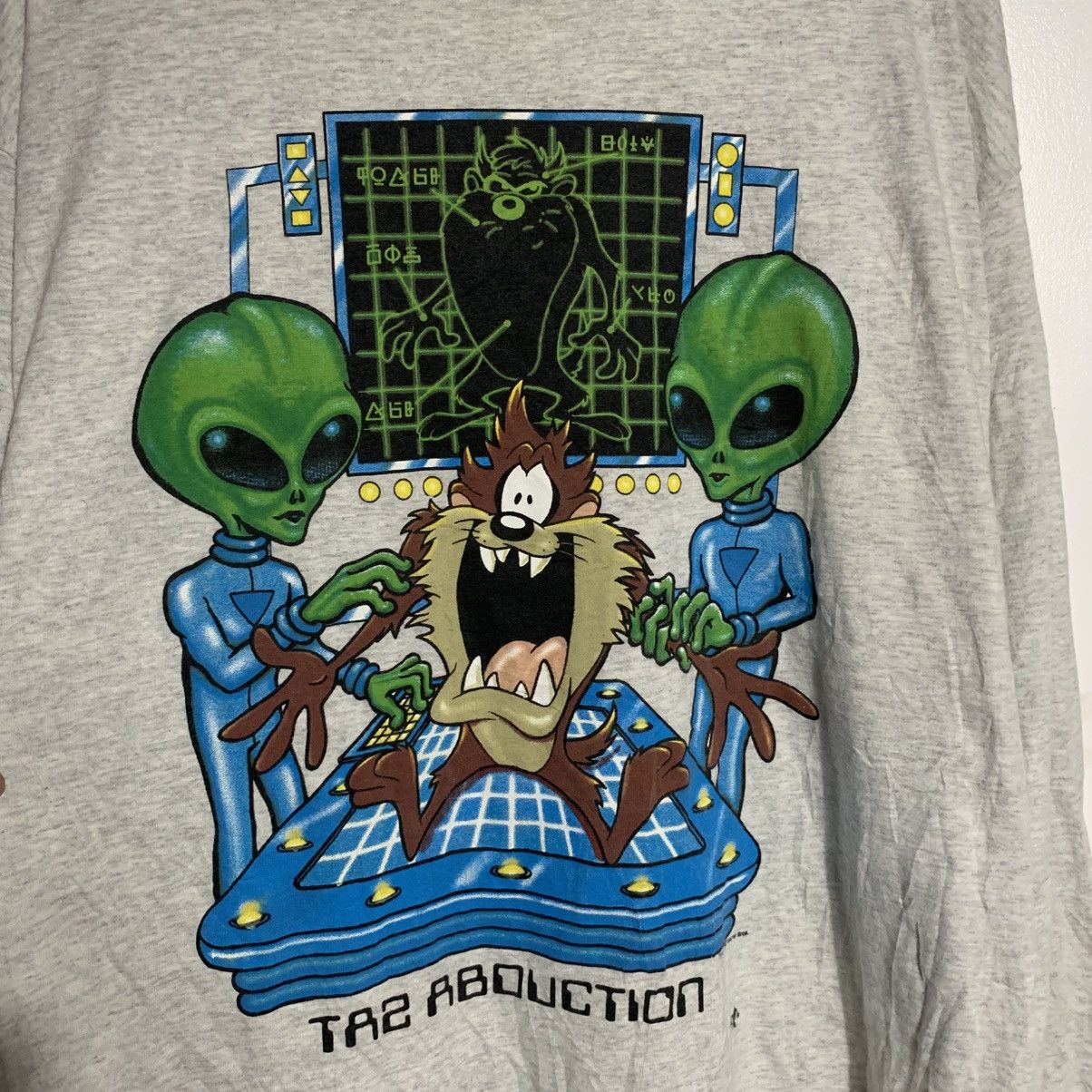 Vintage Rare Vintage Taz Abduction Size US XXL / EU 58 / 5 - 2 Thumbnail