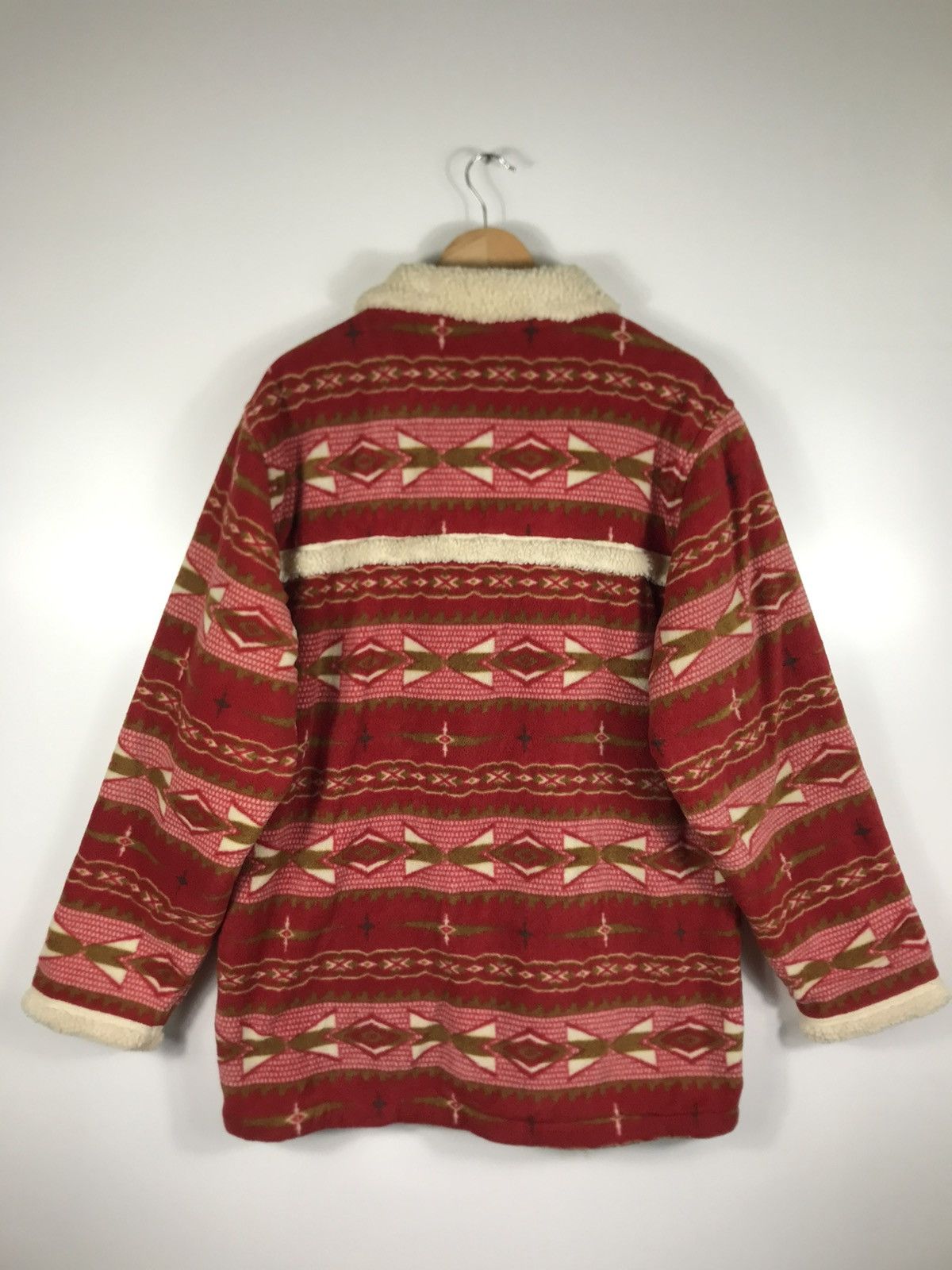 Vintage ⚡️Vintage Piko Hawaiian Navajo Sherpa Button Jacket Size US L / EU 52-54 / 3 - 13 Thumbnail