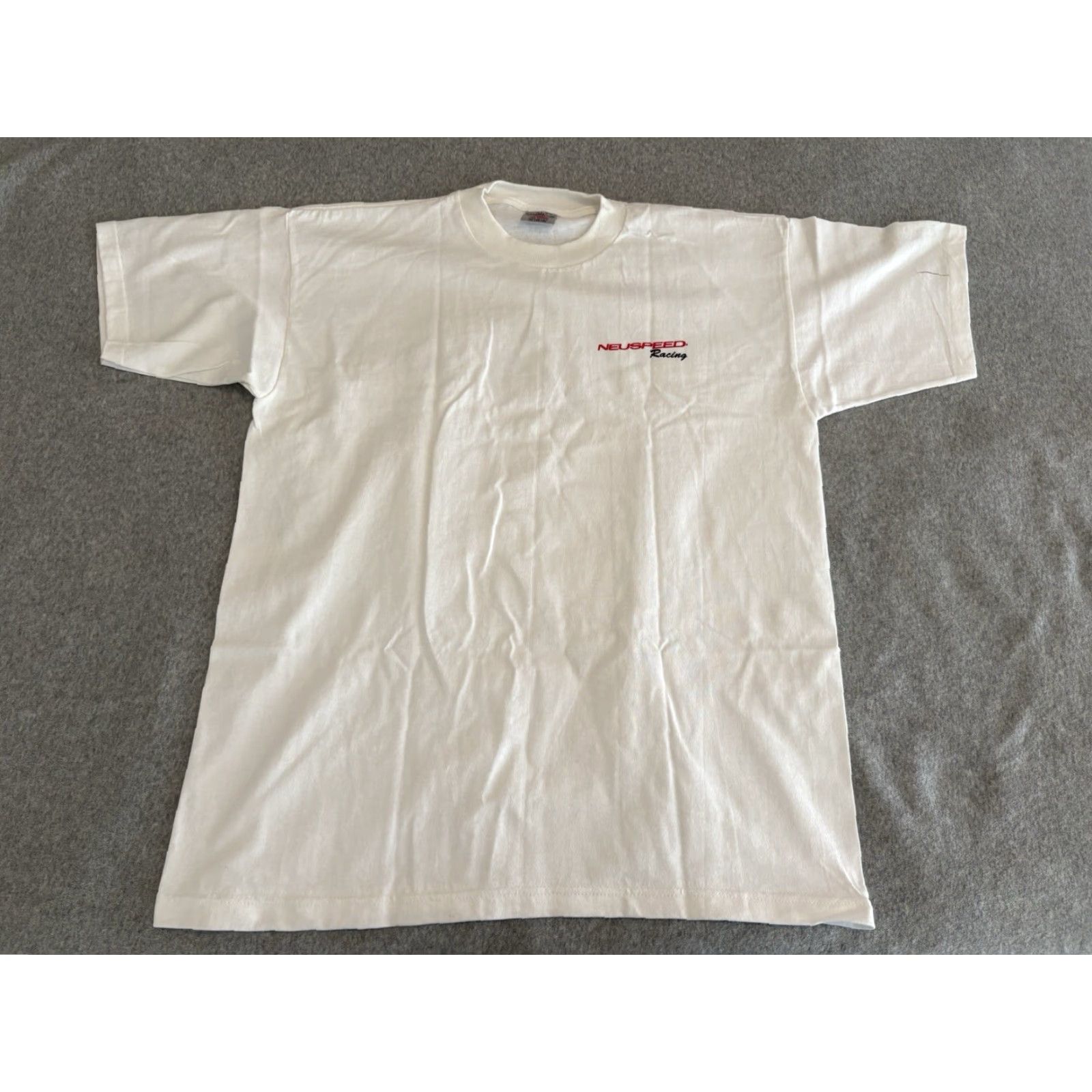 Vintage Vintage Neuspeed Racing White T-Shirt Honda Mens XL Made in USA Size US XL / EU 56 / 4 - 3 Thumbnail