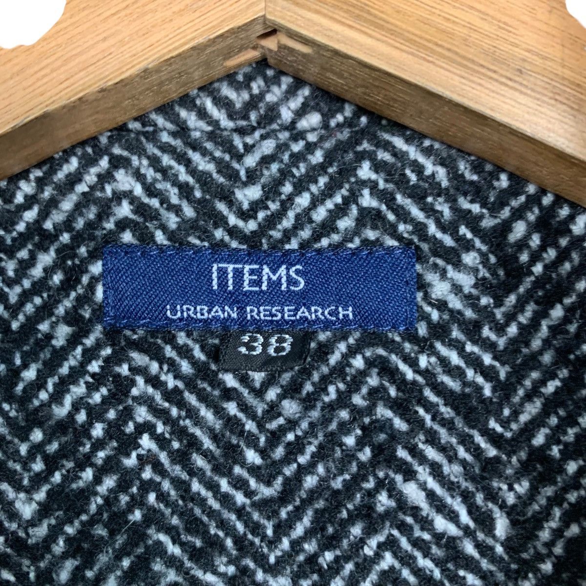 URBAN RESEARCH DOORS URBAN RESEARCH ITEMS Herringbone Jacket #2688-C120 Size US M / EU 48-50 / 2 - 15 Thumbnail
