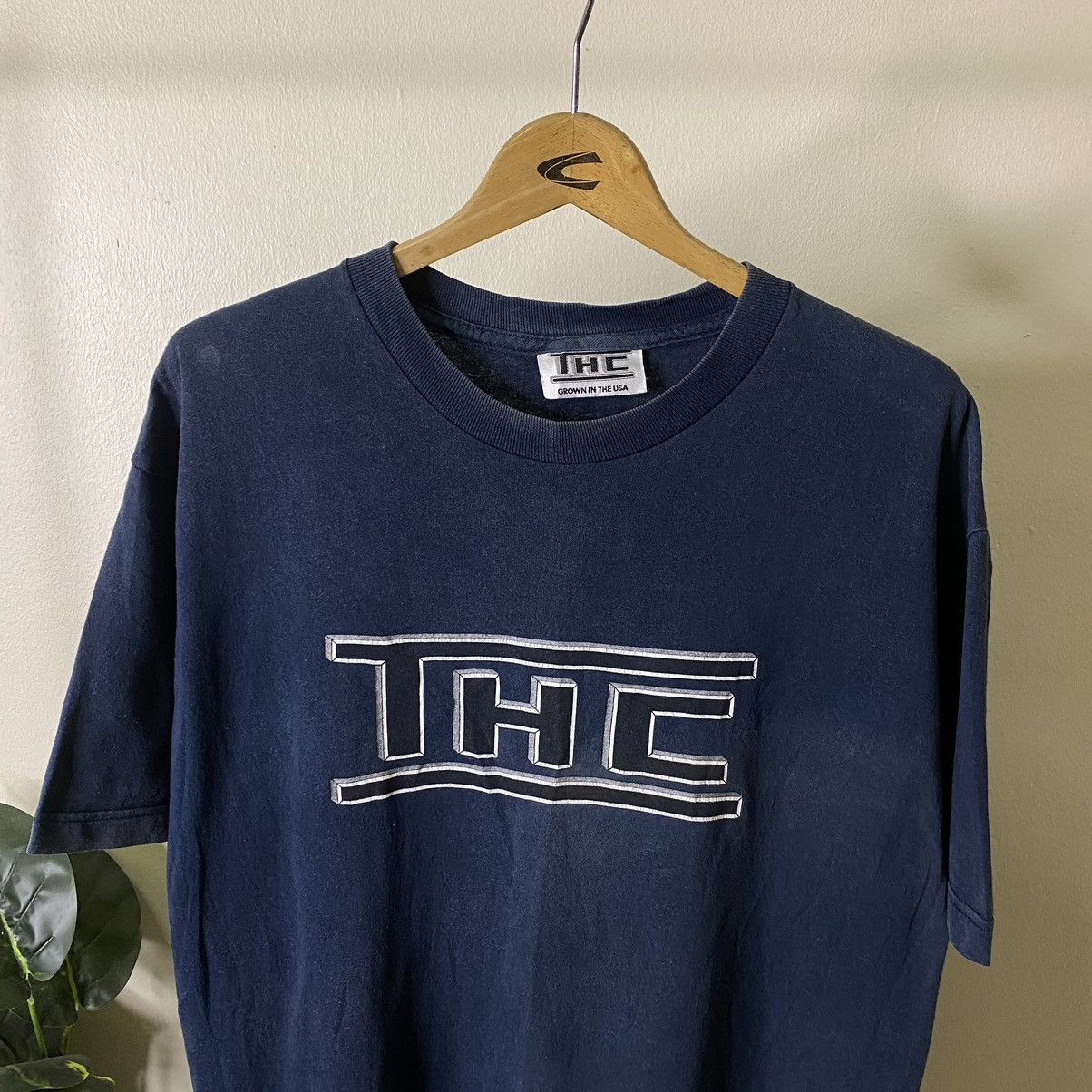 Vintage Vintage 1990s THC OG Logo Streetwear Faded Tee Size US L / EU 52-54 / 3 - 2 Thumbnail