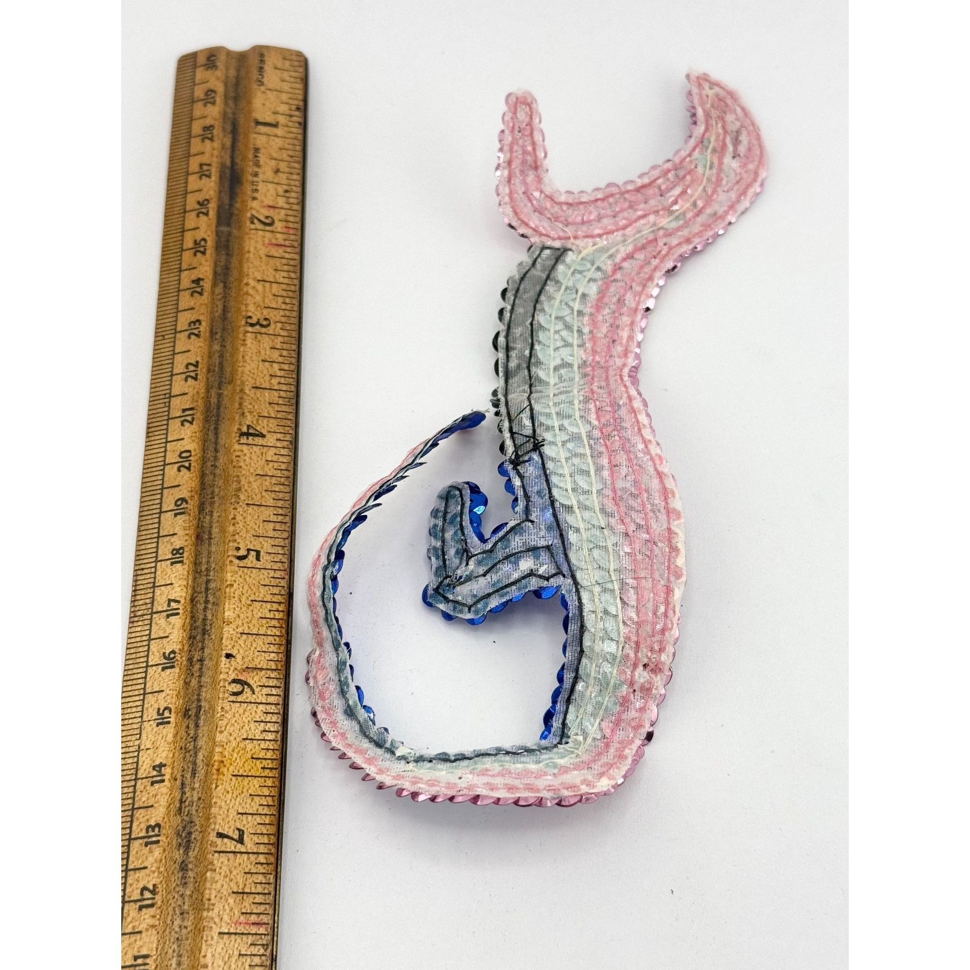 Vintage Vintage Sequin Beaded Applique Embroidered Patch Sew On East Size ONE SIZE - 4 Thumbnail