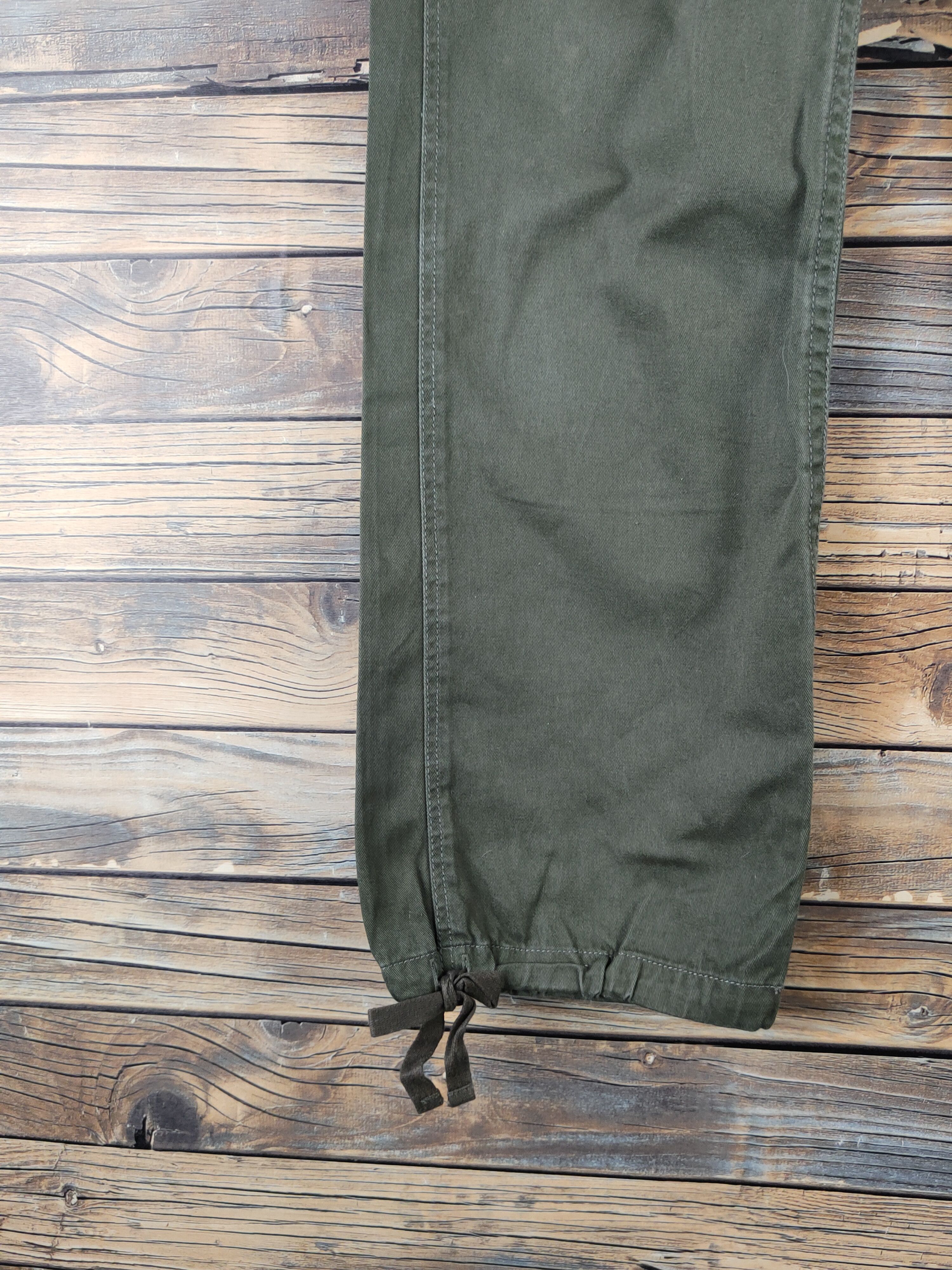 Japanese Brand DL Urban Now Green Multipocket Tactical Cargo Pants #1299 Size US 29 - 4 Thumbnail