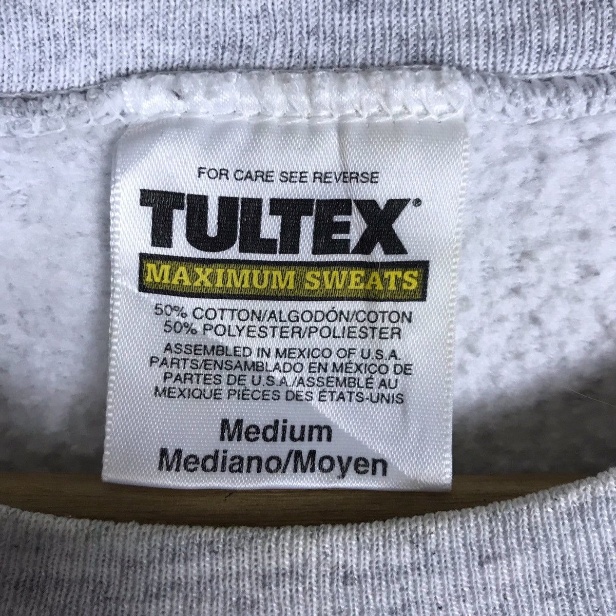 Tultex Vintage Tultex Polo USA Pullover Jumper Sweatshirt Size US M / EU 48-50 / 2 - 5 Thumbnail