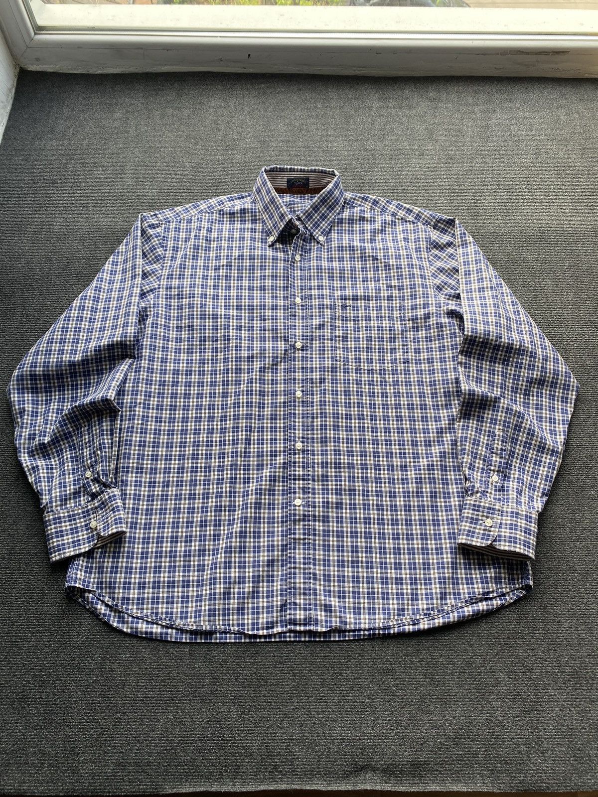 Paul & Shark 🔥Paul Shark Check button down shirt mens xxl Size US XXL / EU 58 / 5 - 1 Thumbnail