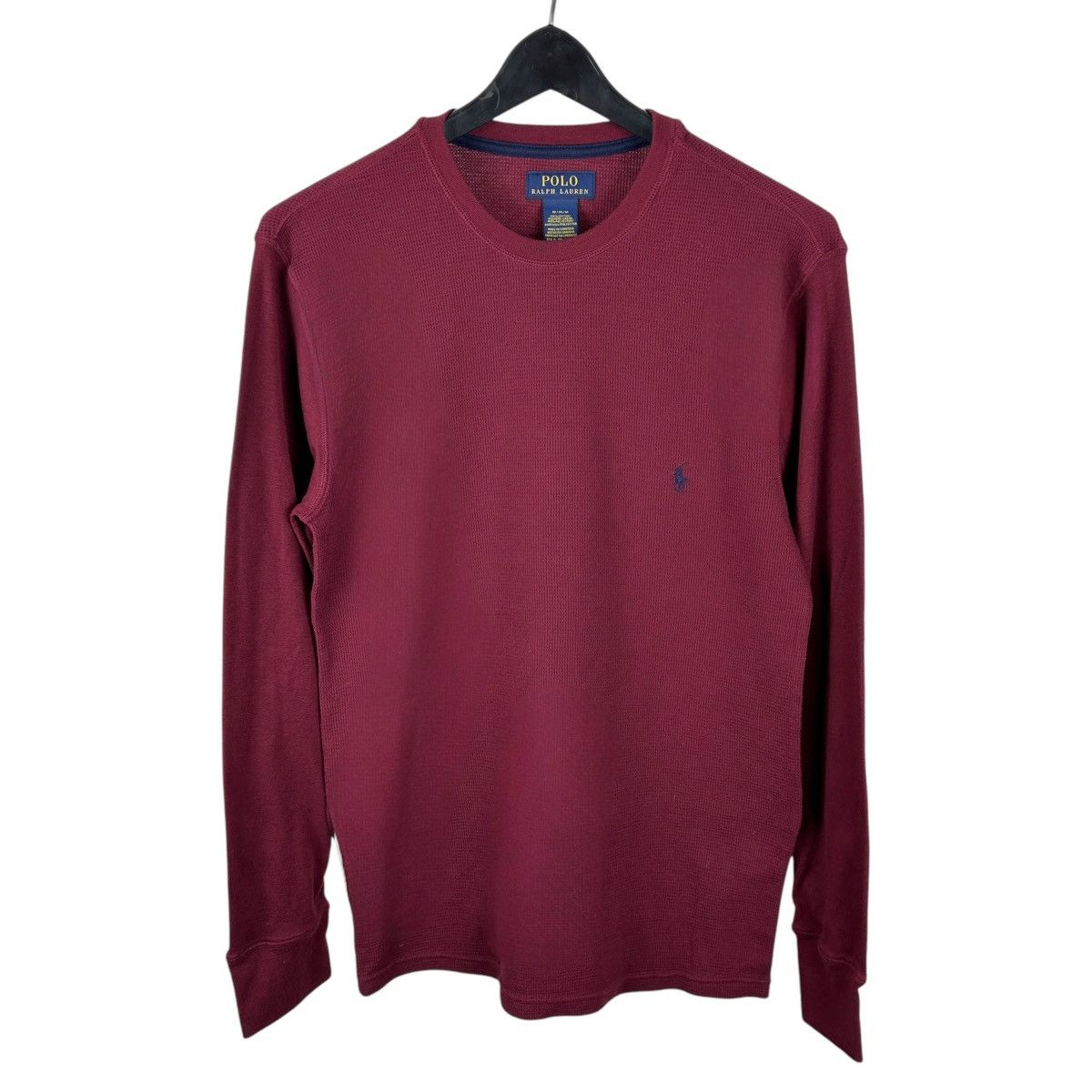 Polo Ralph Lauren Mens Y2K Polo Ralph Lauren Waffle Knit Thermal Shirt Size US M / EU 48-50 / 2 - 1 Thumbnail