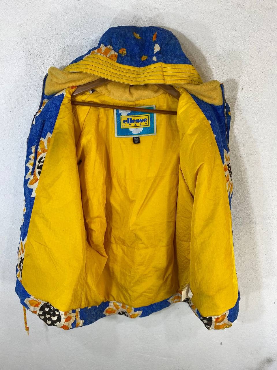 vintage ellesse sunflower ski jacket very nice design