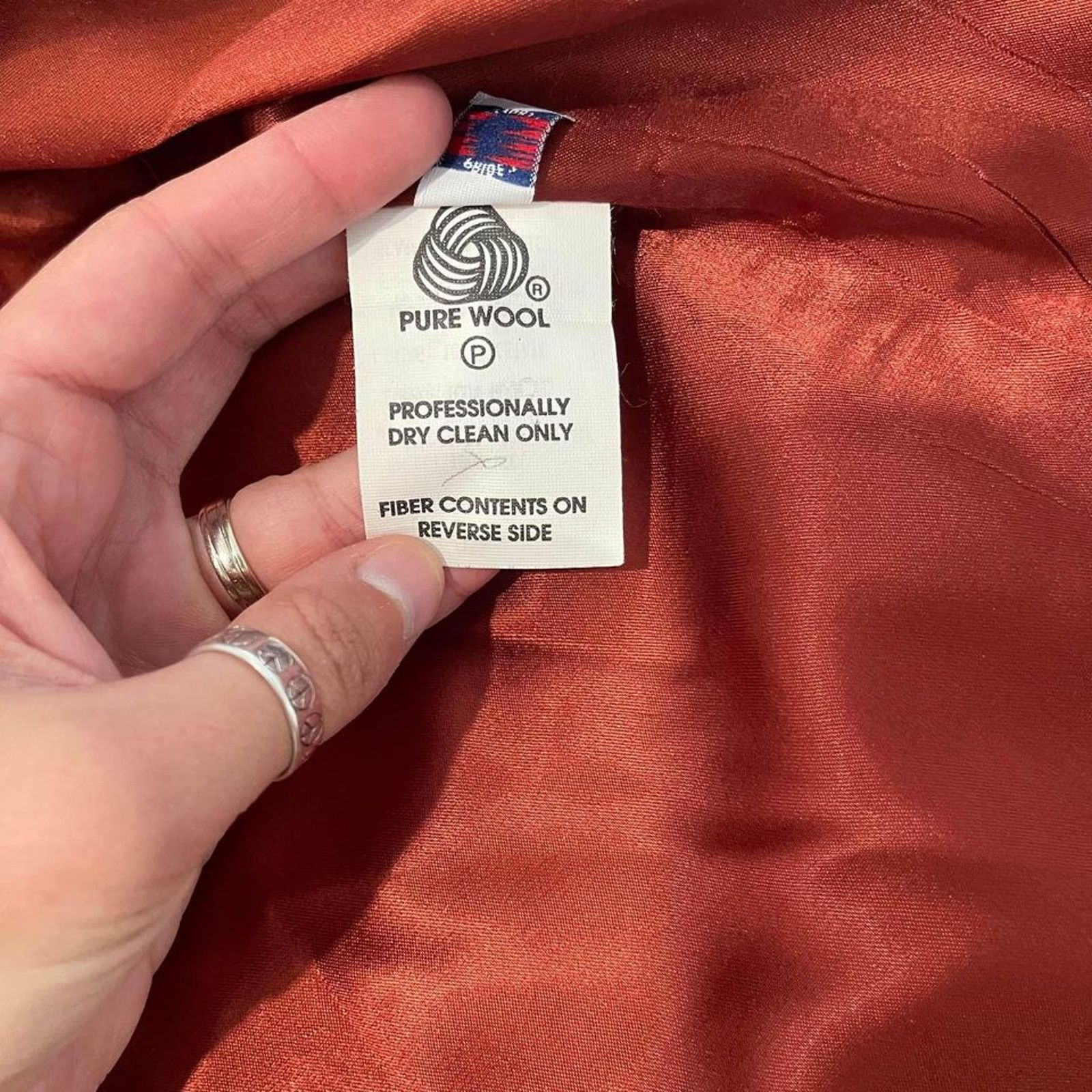 Mackintosh Vintage Authentic Mackintosh Vestcoat Wool Tan Womens 8P Size M / US 6-8 / IT 42-44 - 8 Thumbnail
