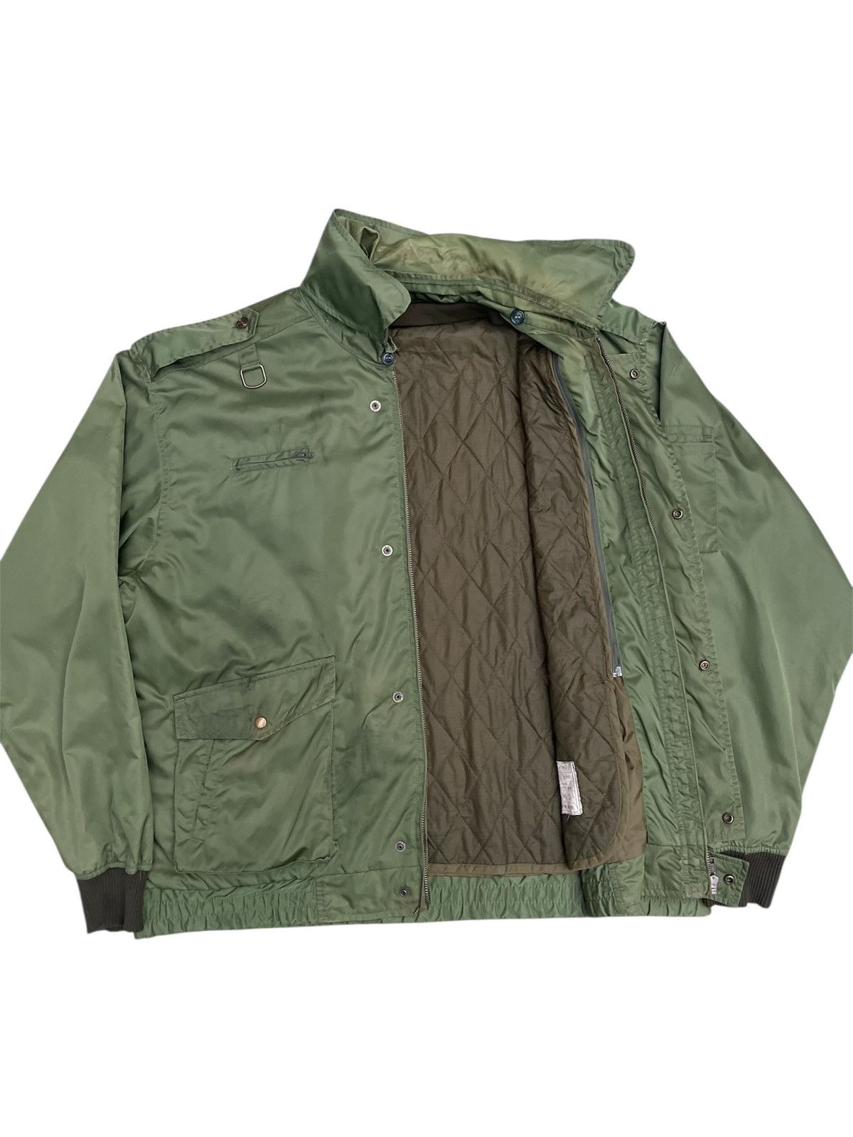 Other × Vintage Vintage Military Utility Jacket – Epaulet & Pocket Detail Size US L / EU 52-54 / 3 - 3 Thumbnail
