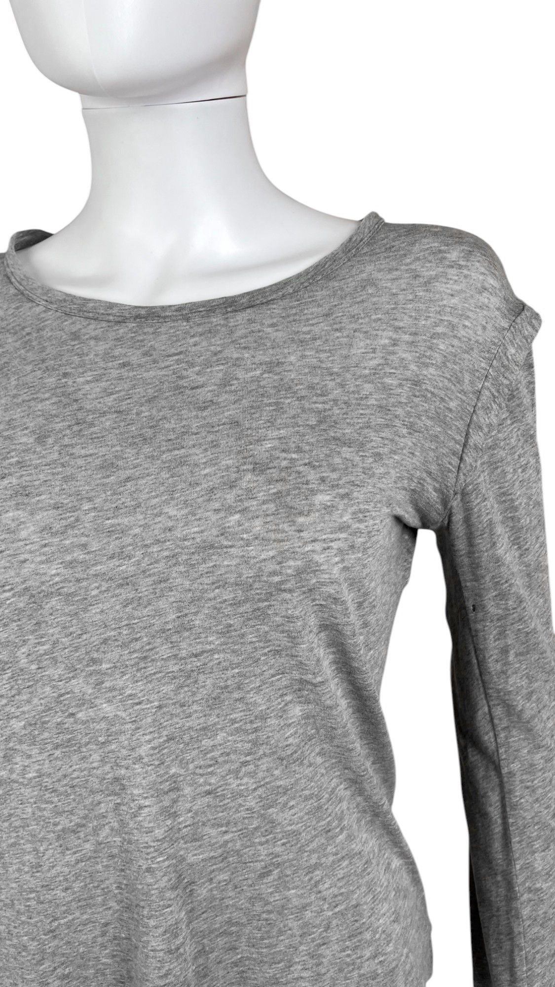 Ann Demeulemeester Buttoned Sleeves Grey Top Size S / US 4 / IT 40 - 9 Thumbnail
