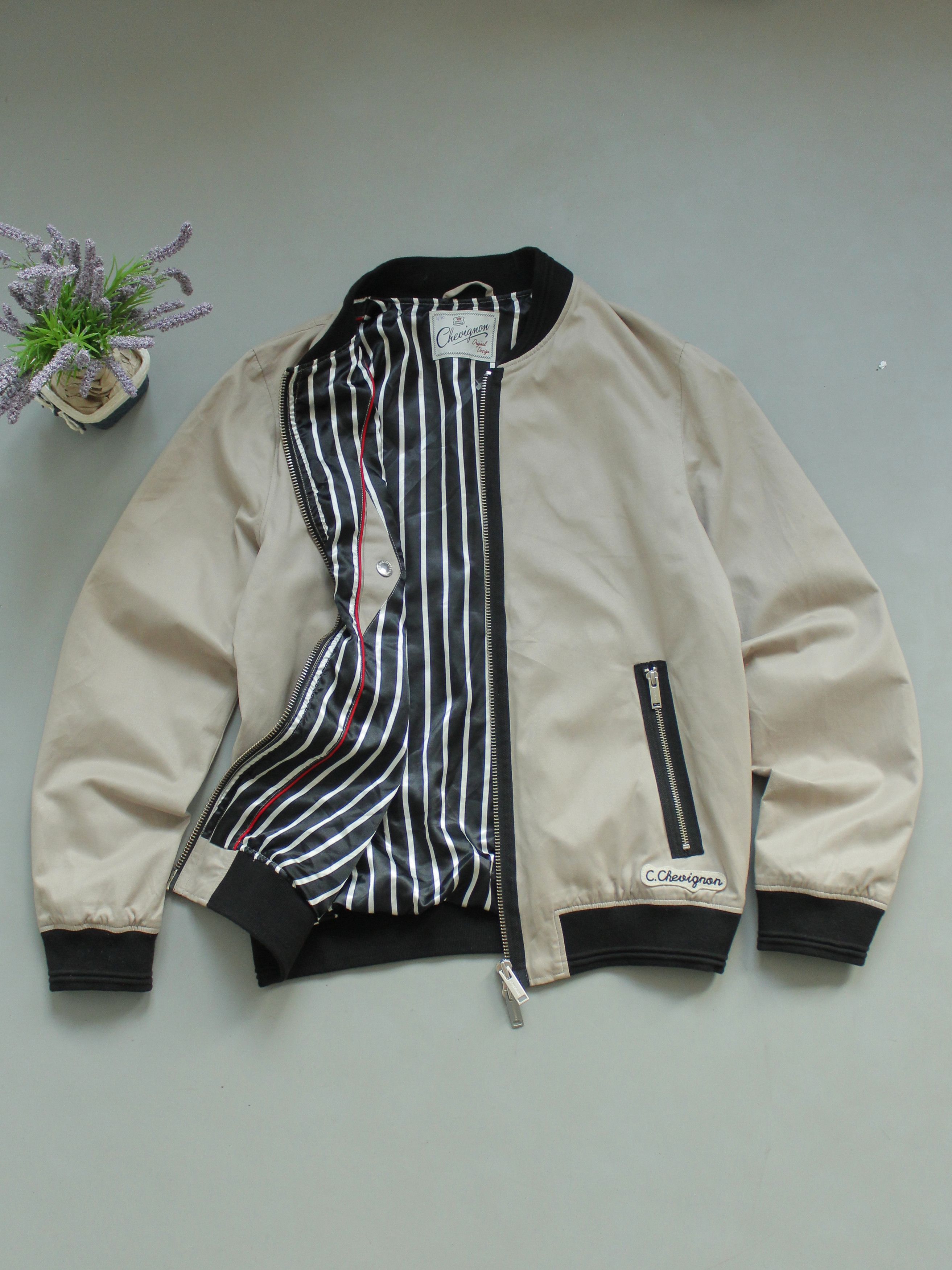 Chevignon CHEVIGNON BOMBER JACKET M BEIGE Size US M / EU 48-50 / 2 - 1 Thumbnail