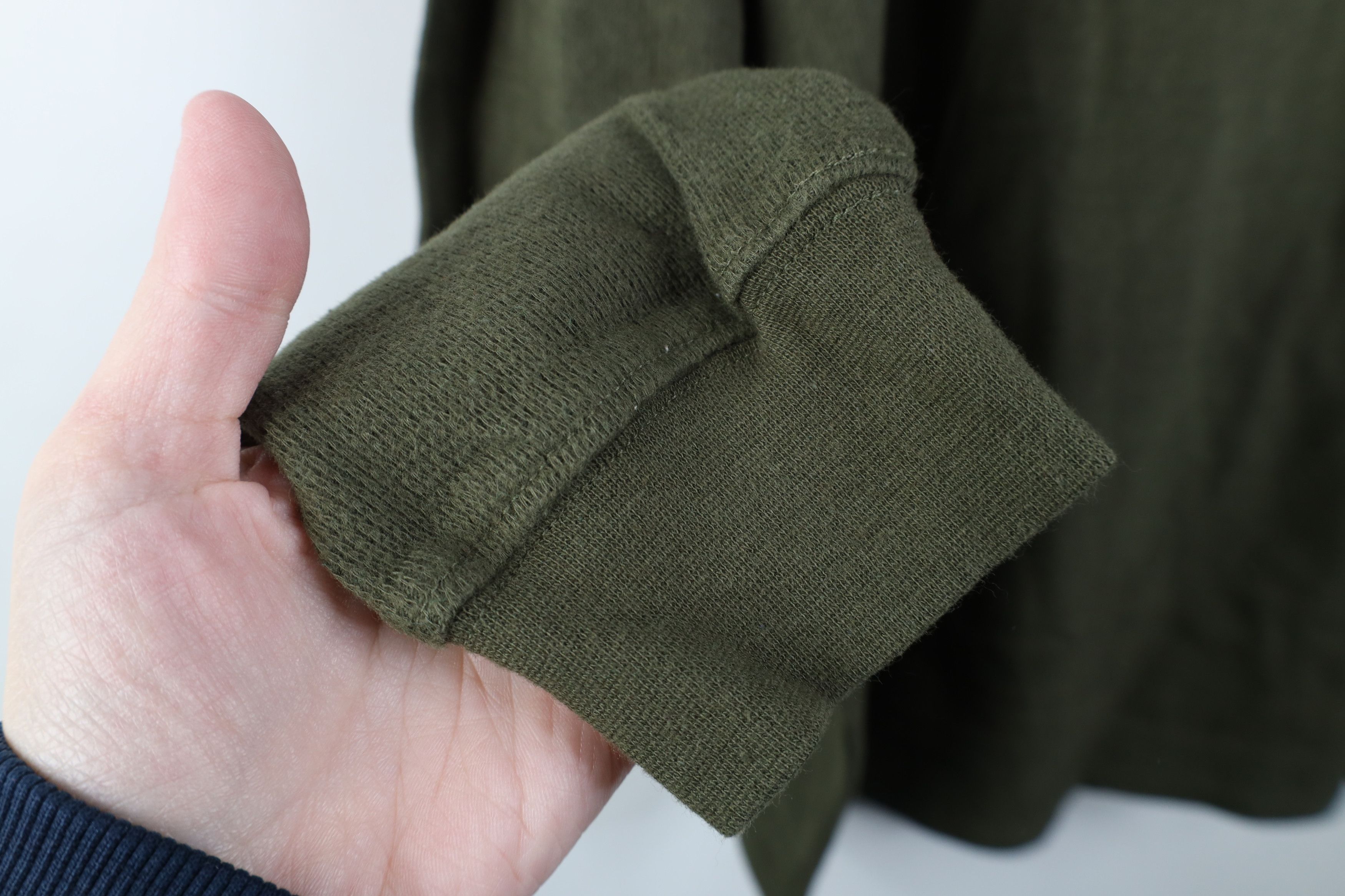 Vintage Deadstock Vintage 90s Streetwear Knit Mock Neck T-Shirt Size US M / EU 48-50 / 2 - 8 Thumbnail