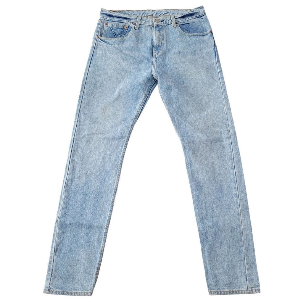 Levi's Levi's 512 Slim Straight Jeans Size 31/32 Excellent Size US 31 - 1 Thumbnail