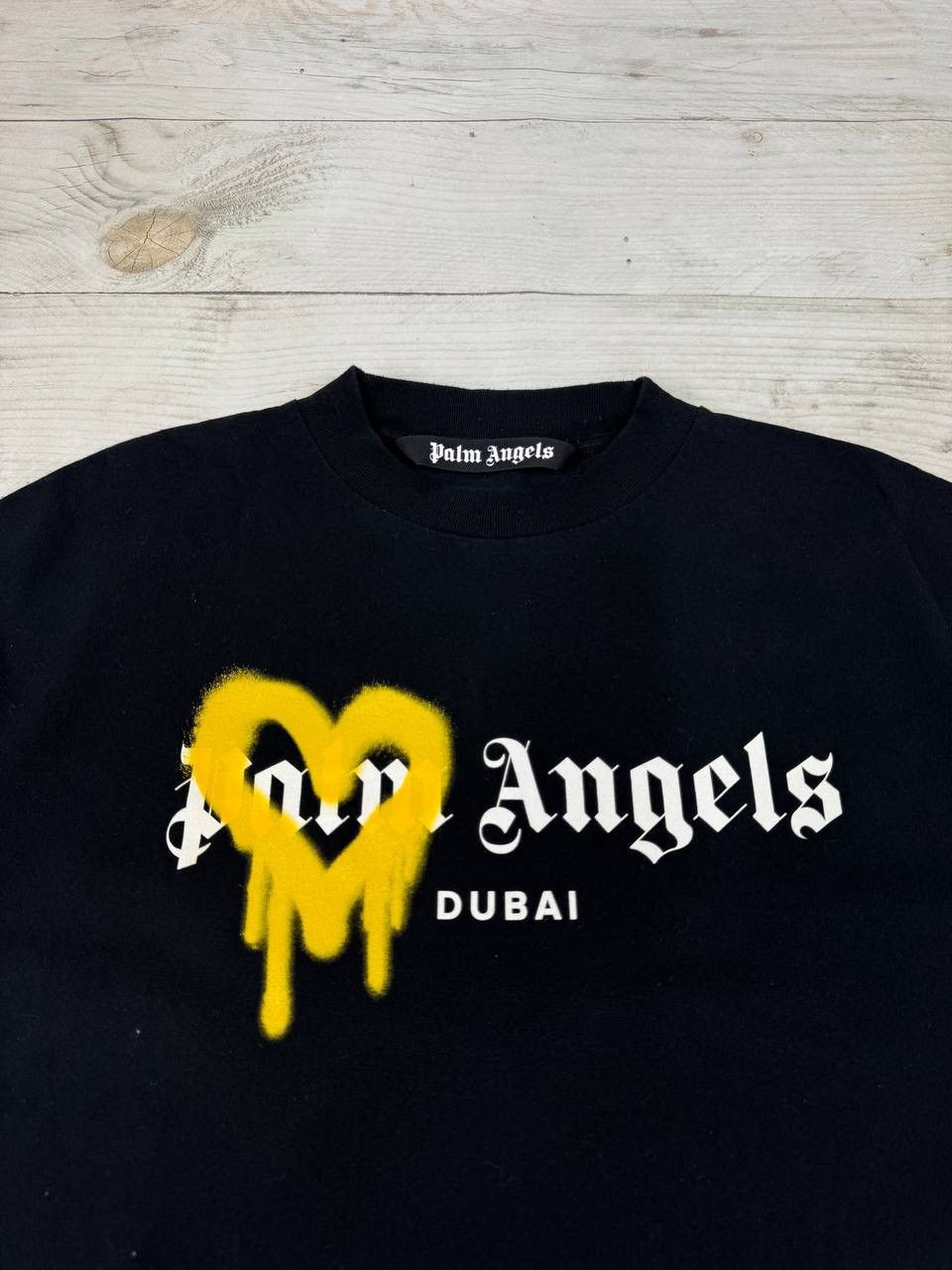 Palm Angels Palm Angels Dubai Sprayed Logo Tee Size US L / EU 52-54 / 3 - 2 Thumbnail