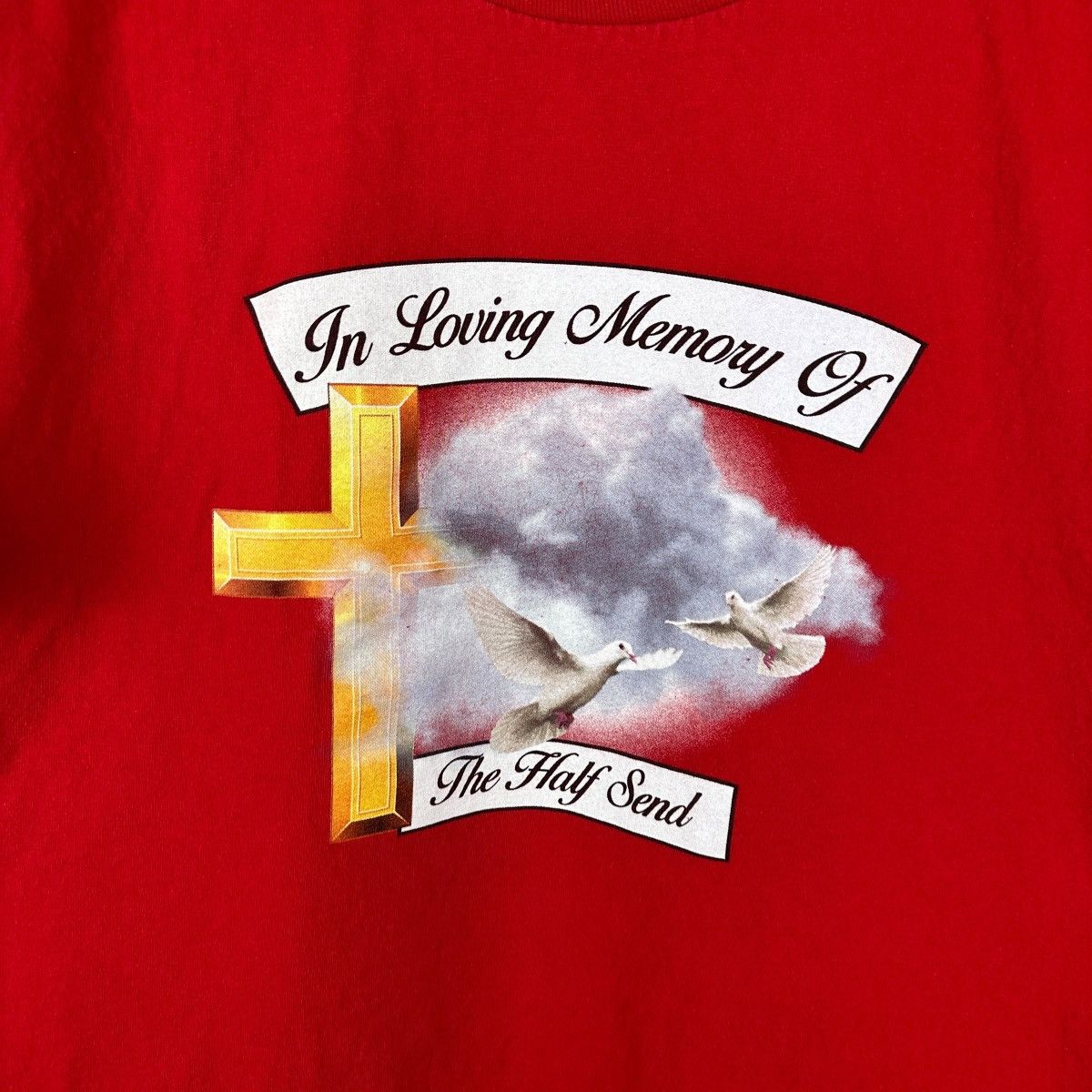 Full Send Mens Y2K Full Send Nelk Boys In Loving Memory Shirt Size US L / EU 52-54 / 3 - 2 Thumbnail