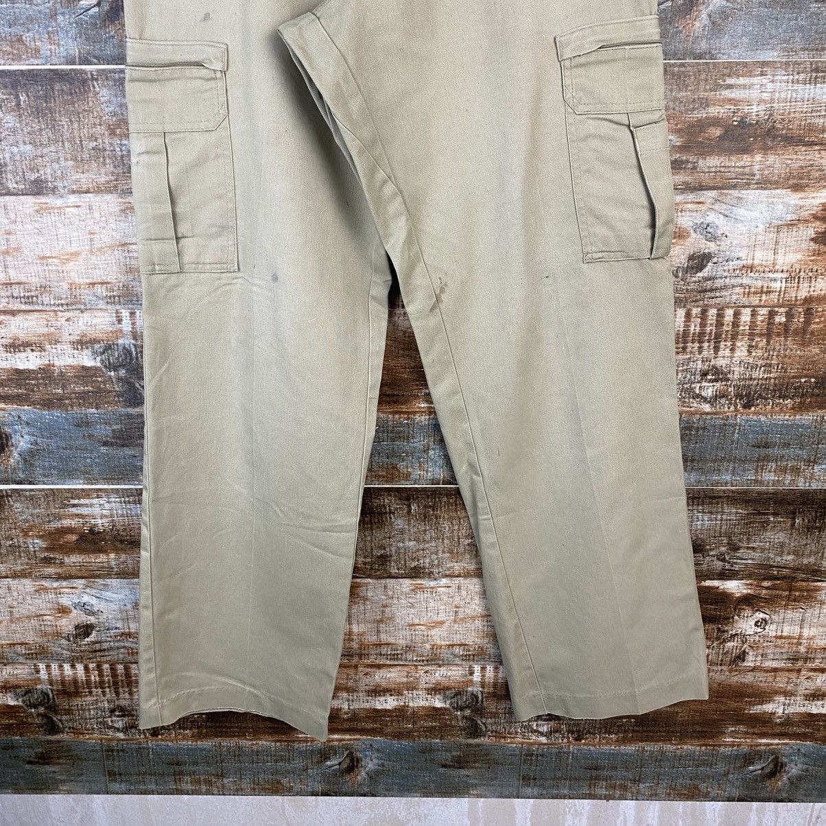 Dickies DL Dickies Beige Cargo Multipocket Pants #C1263 Size US 34 / EU 50 - 6 Thumbnail