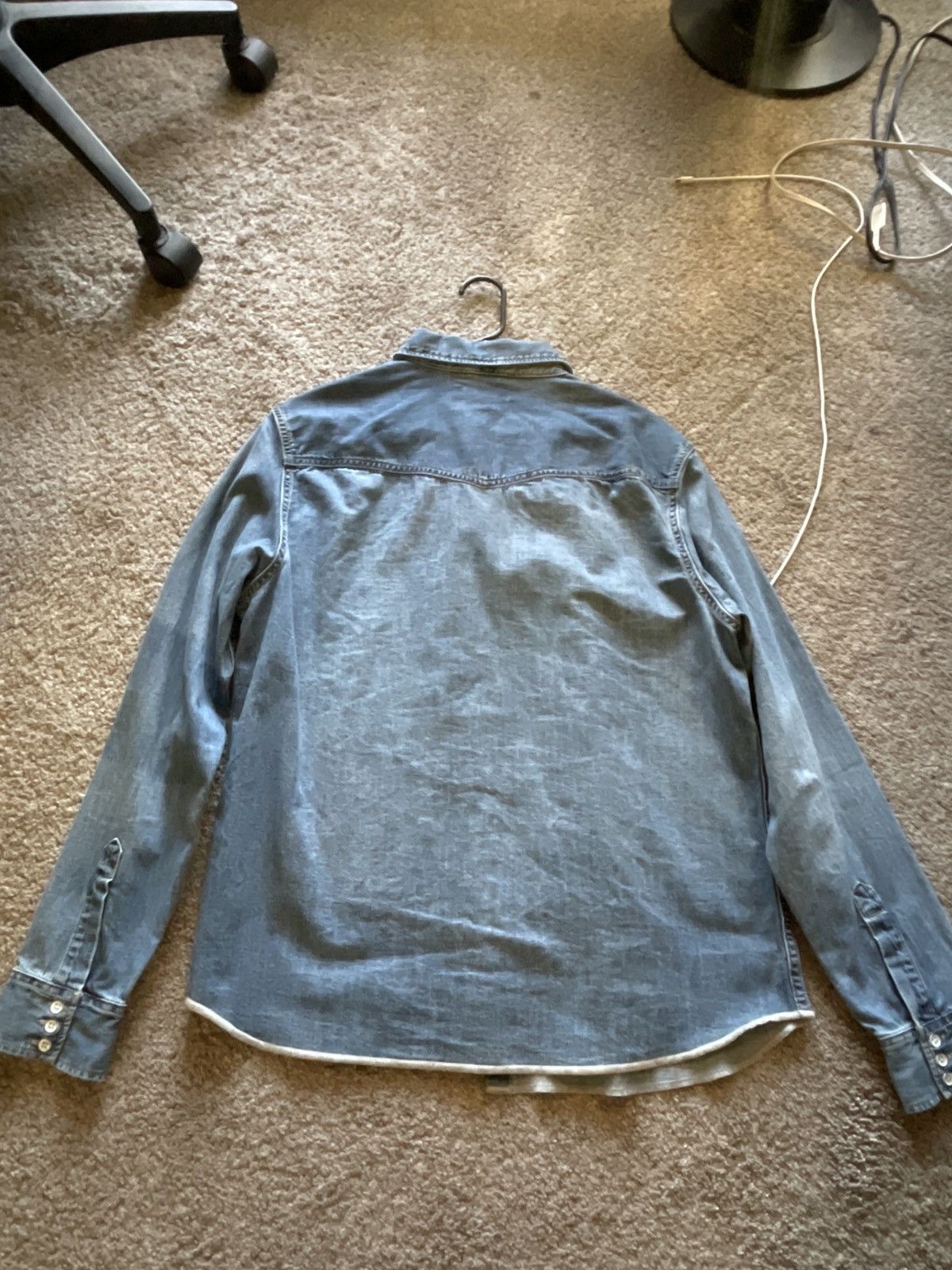 Allsaints × Vintage Allsaints Denim Button Up Size US M / EU 48-50 / 2 - 6 Thumbnail