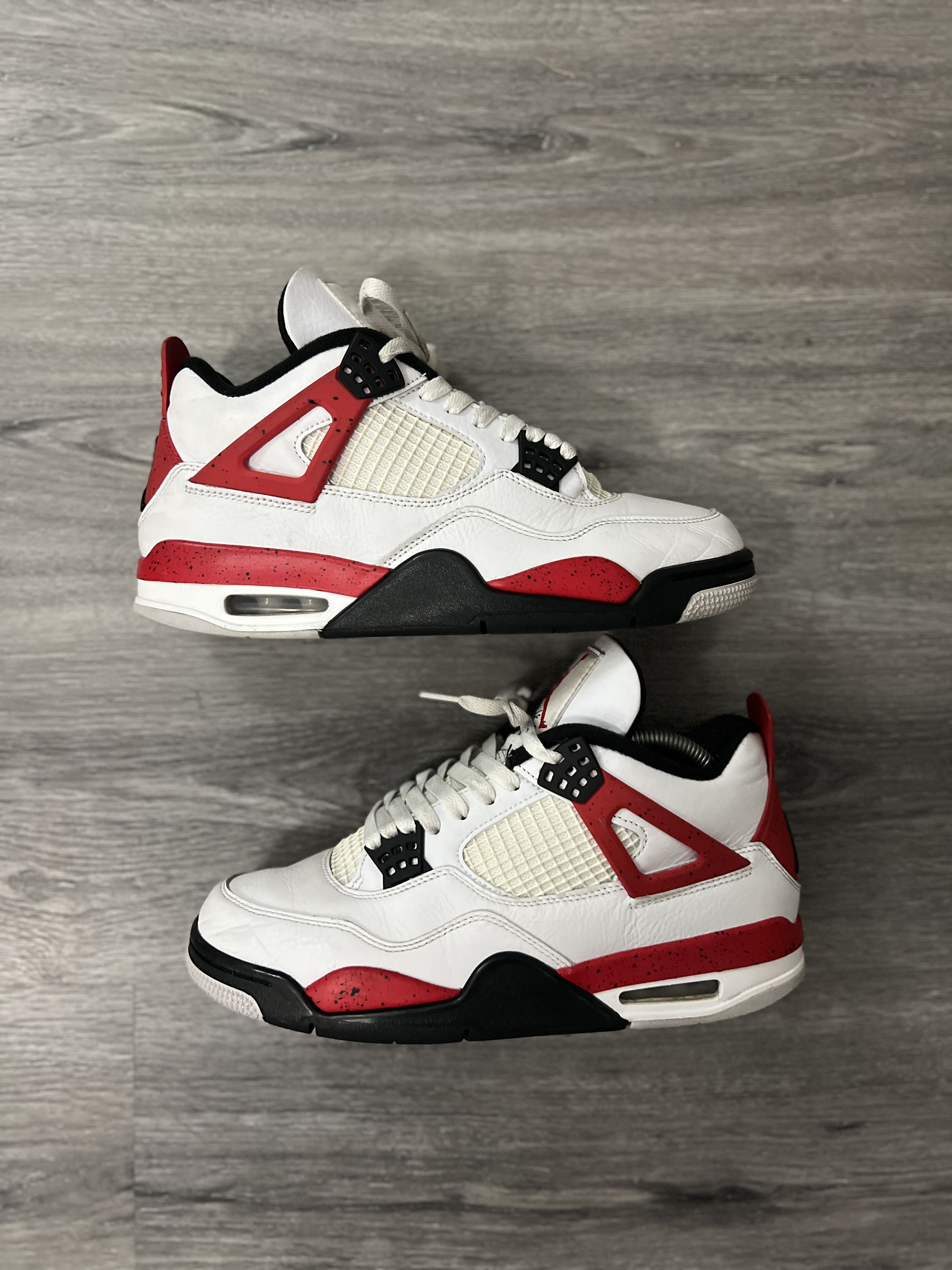 Jordan Brand Jordan 4 Retro Red Cement Size US 9 / EU 42 - 2 Thumbnail
