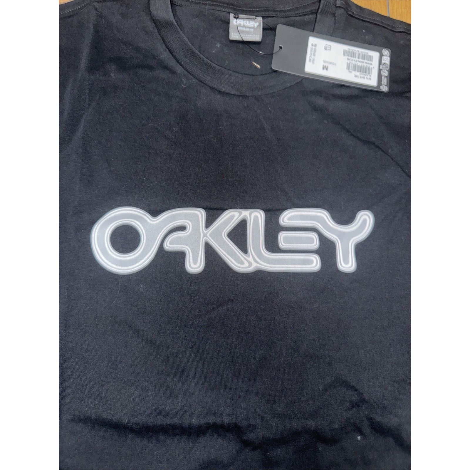 Oakley Oakley Spell Out T-Shirt Black Medium 21x28 BNWT Size US M / EU 48-50 / 2 - 2 Thumbnail