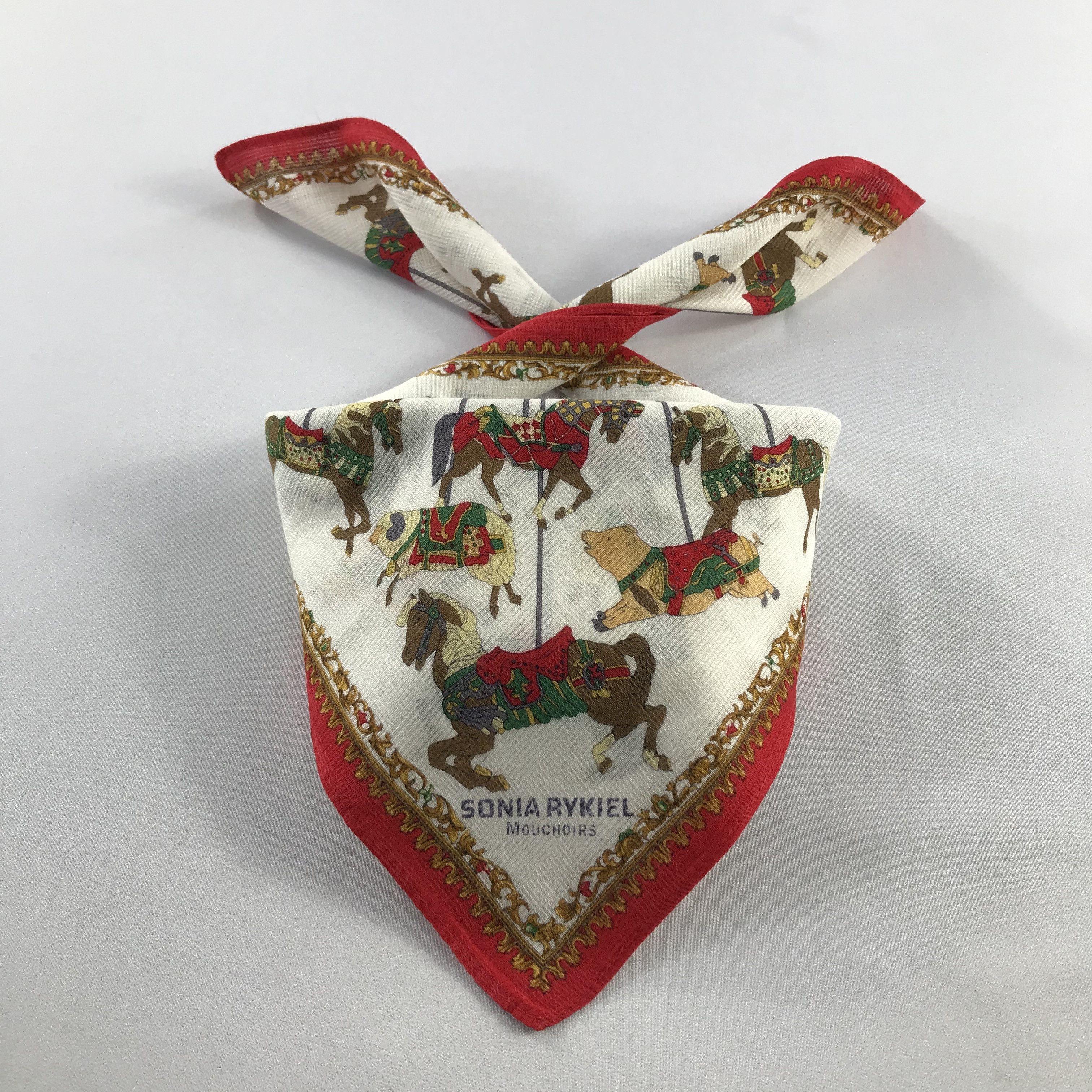 Sonia Rykiel Sonia Rykiel Handkerchief / Bandana / Neckerchief C694 Size ONE SIZE - 1 Thumbnail