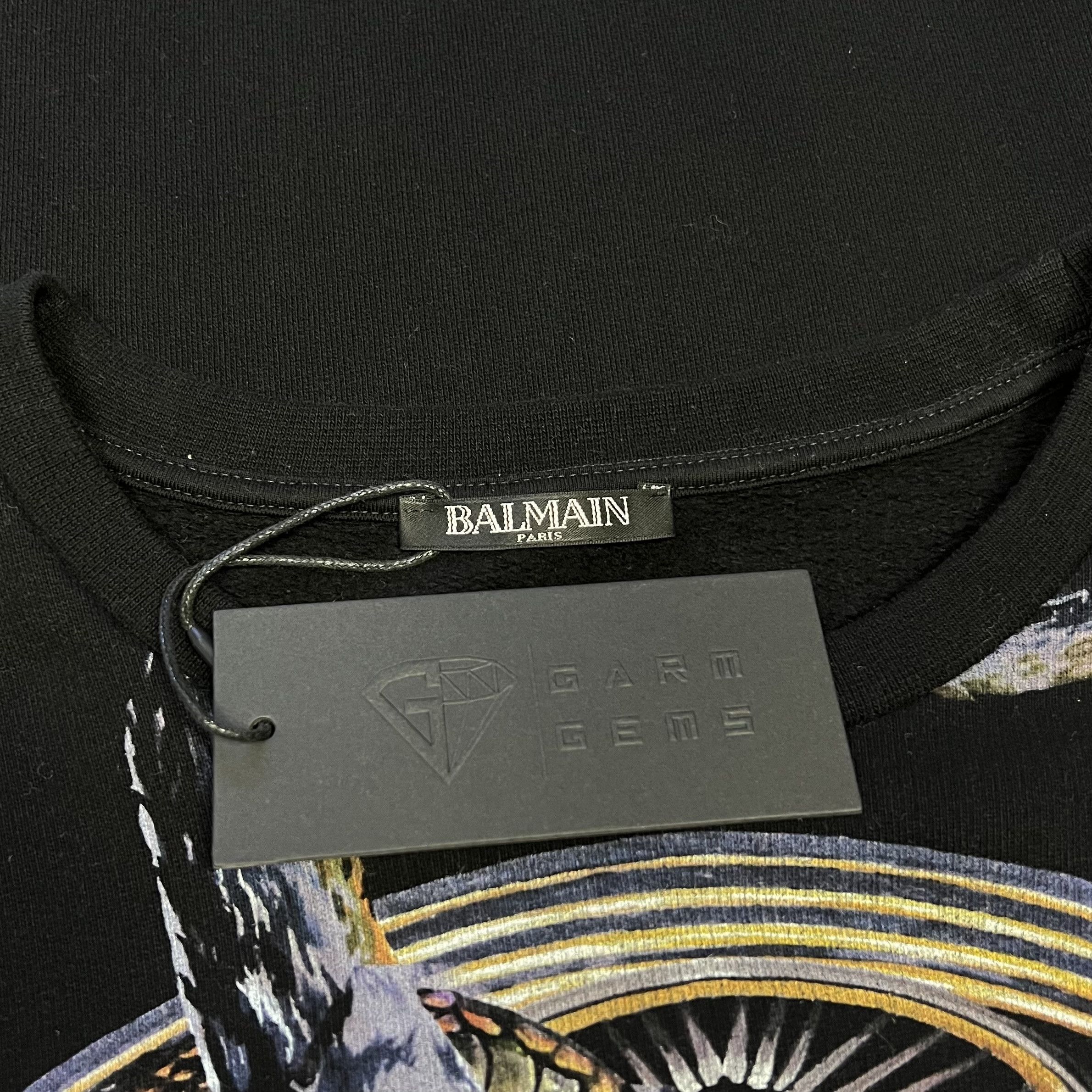 Balmain Balmain Panther Logo Zip Sweatshirt Size US L / EU 52-54 / 3 - 4 Thumbnail