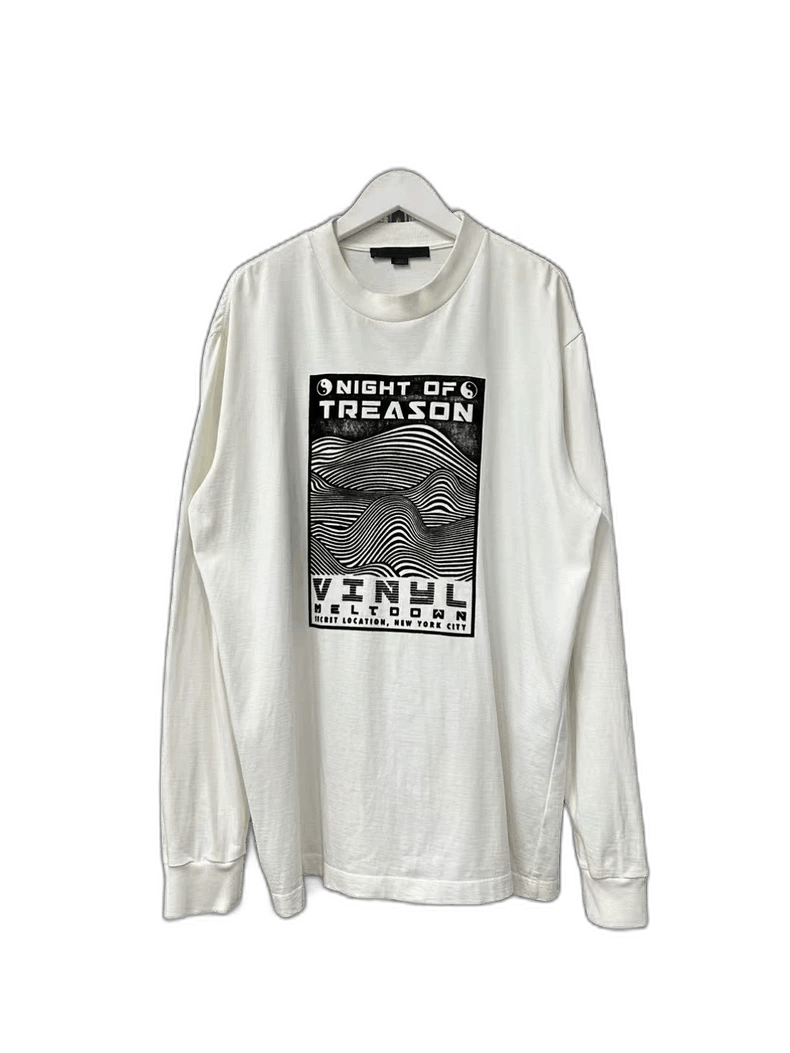 Alexander Wang Alexander Wang Long Sleeve Graphic Tee Size US XS / EU 42 / 0 - 1 Thumbnail