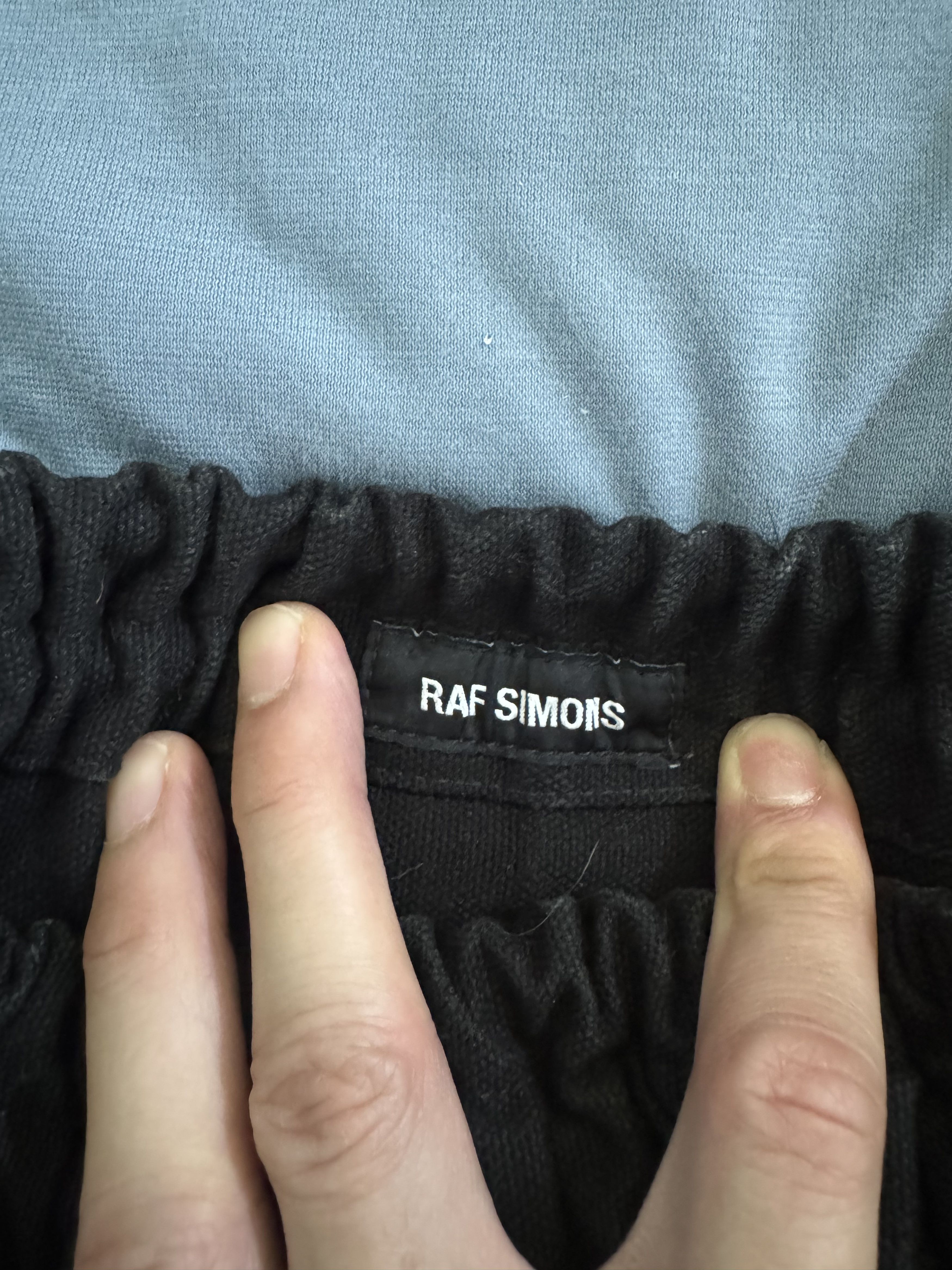 Raf Simons Black Runway Elastic Waist Cropped Pant Size US 28 / EU 44 - 3 Thumbnail