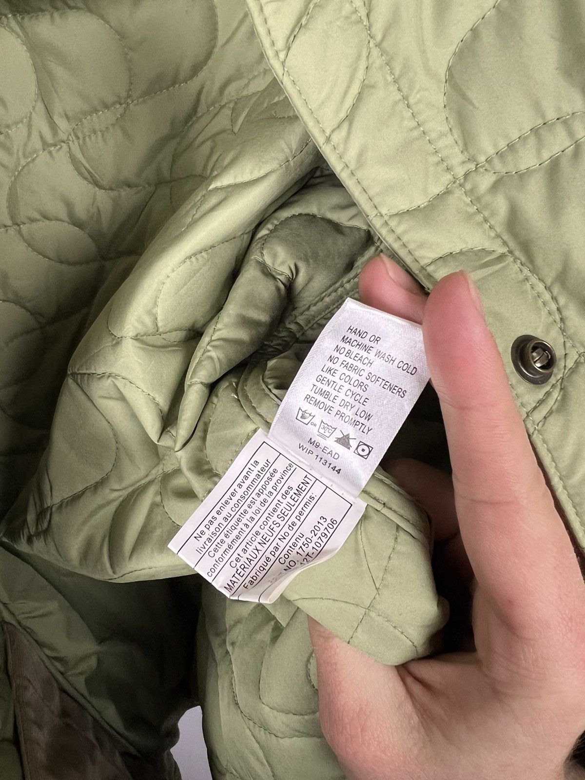 Woolrich Woolen Mills (XS) Woolrich lt sage quilted jacket rare Size XS / US 0-2 / IT 36-38 - 8 Thumbnail