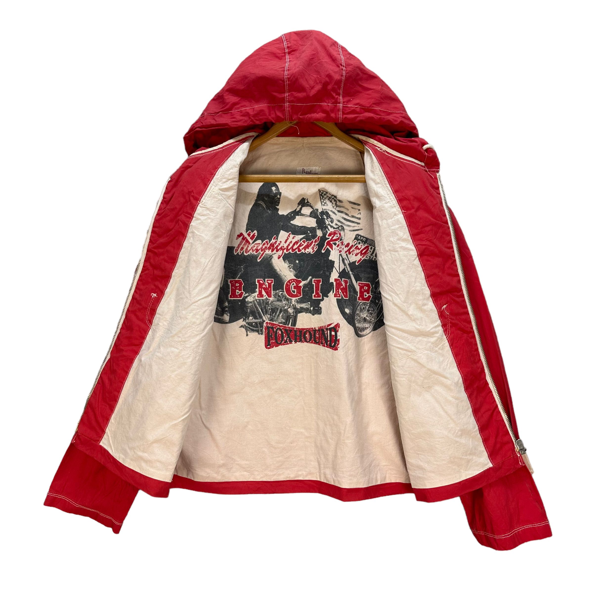 Japanese Brand MAGNIFICENT RACING ENJINE FOXHOUND PAPAS JACKET #8455-010 Size US L / EU 52-54 / 3 - 9 Thumbnail