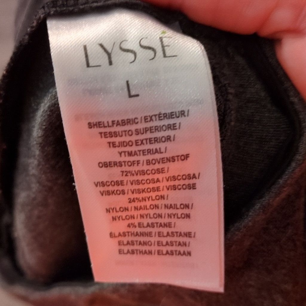 Other Lysse Gray Leggings Size Large Size 29" - 3 Thumbnail