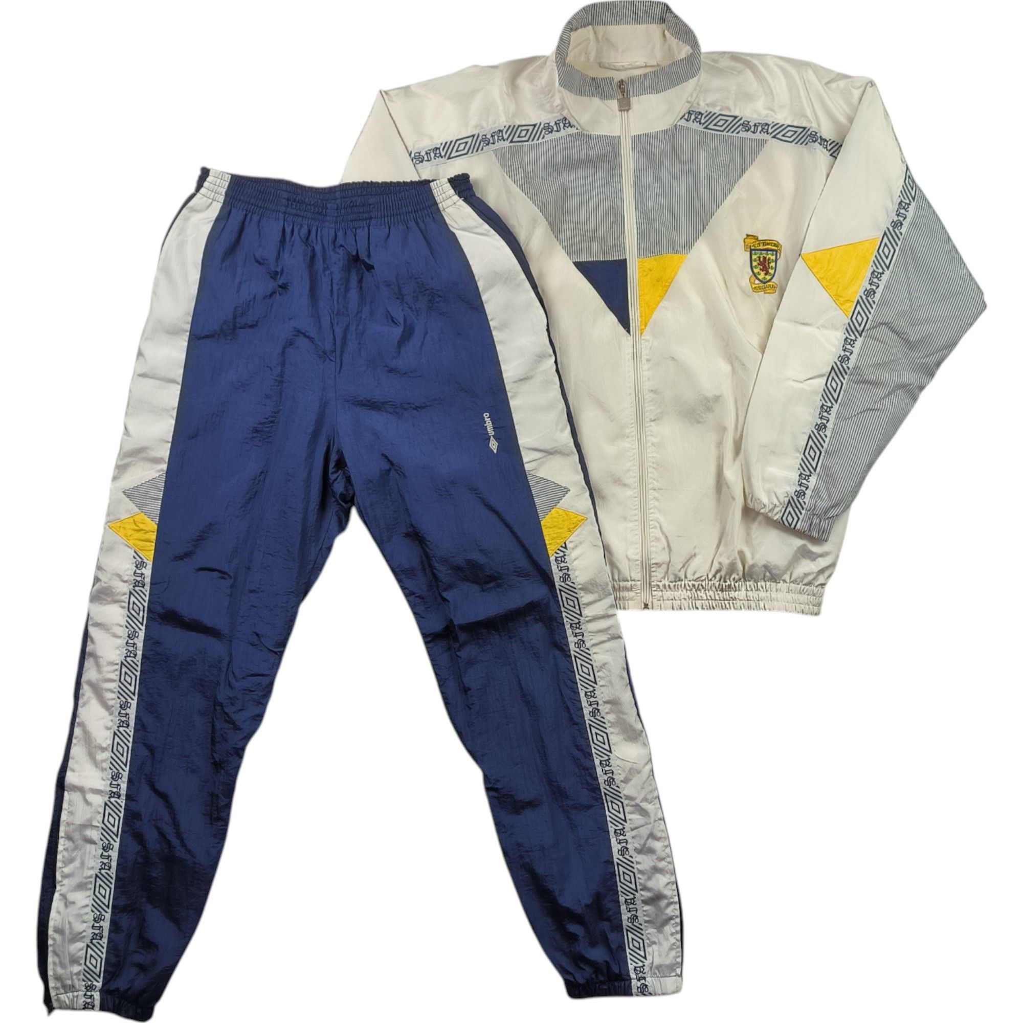 Umbro Scotland 1990-92 Umbro football track suit size S Size US S / EU 44-46 / 1 - 1 Thumbnail